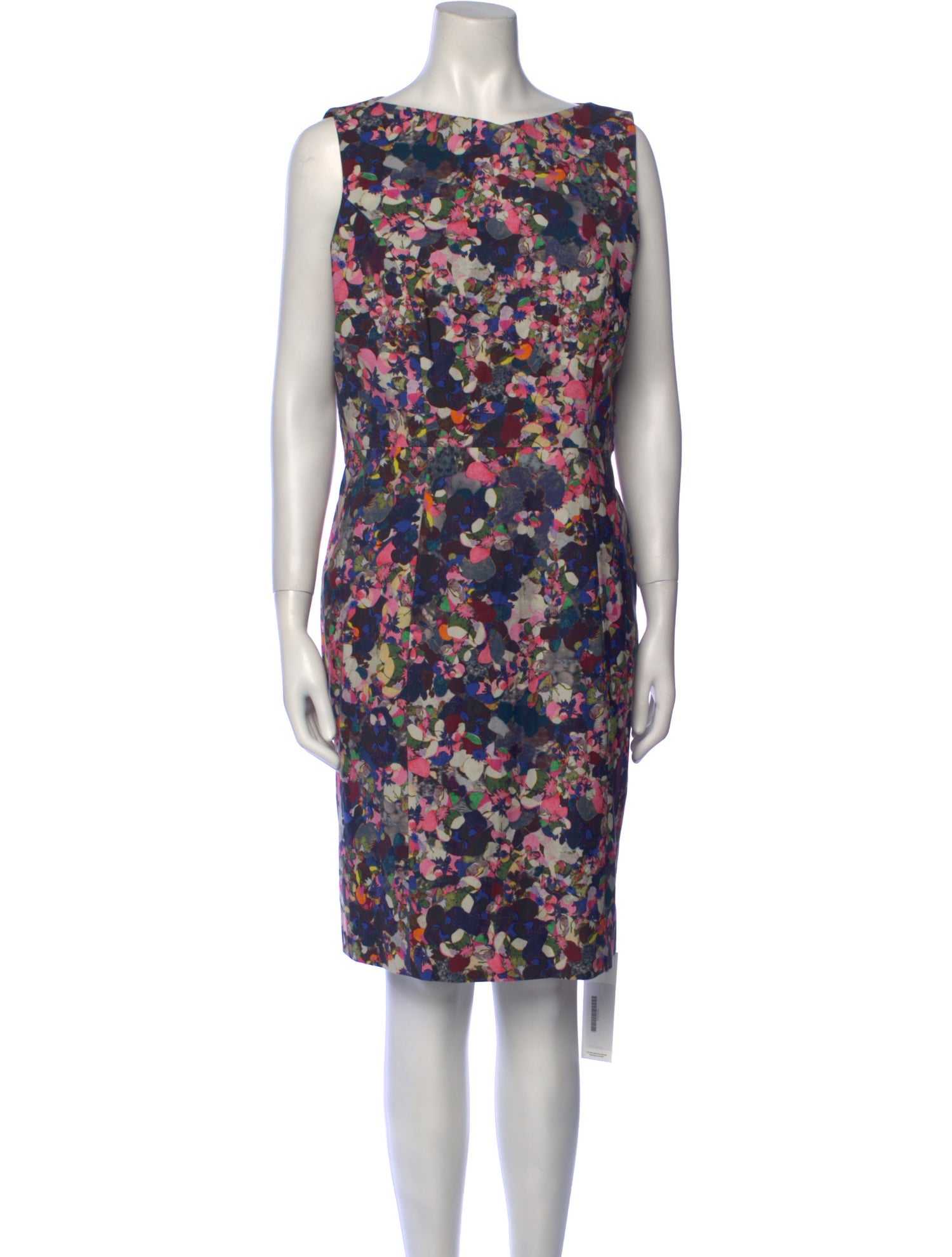 Erdem Floral Print Knee-Length Dress