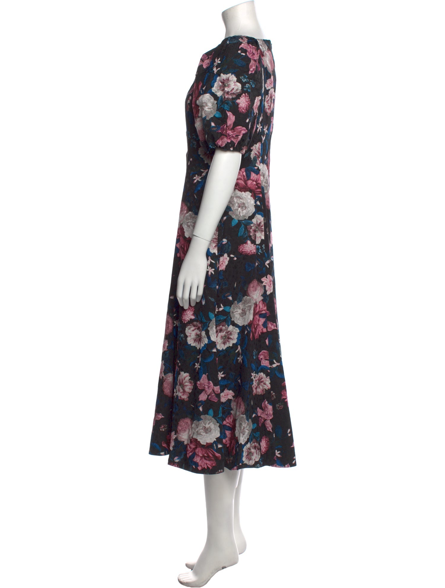 Erdem Floral Print Long Dress w/ Tags