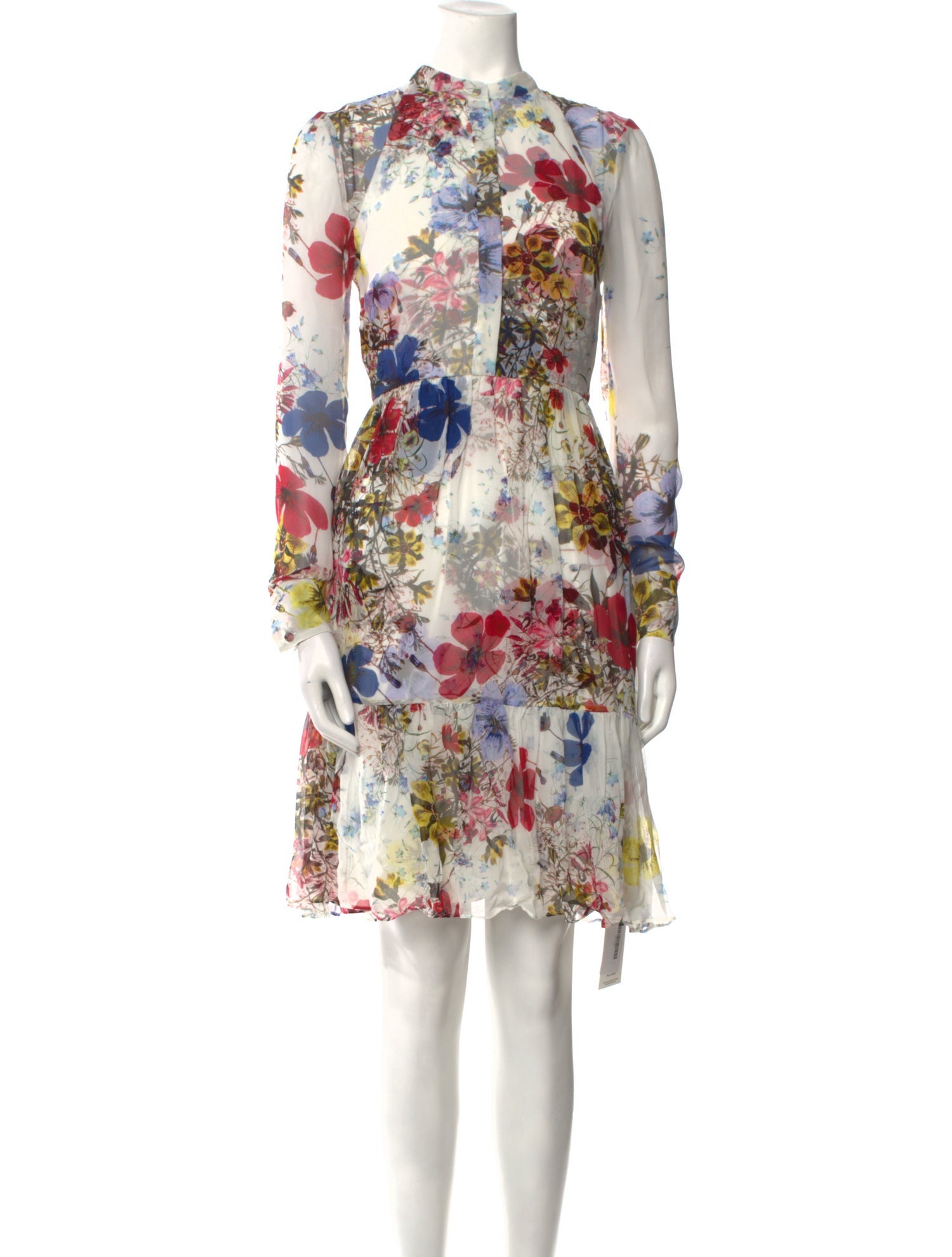 Erdem Silk Mini Dress