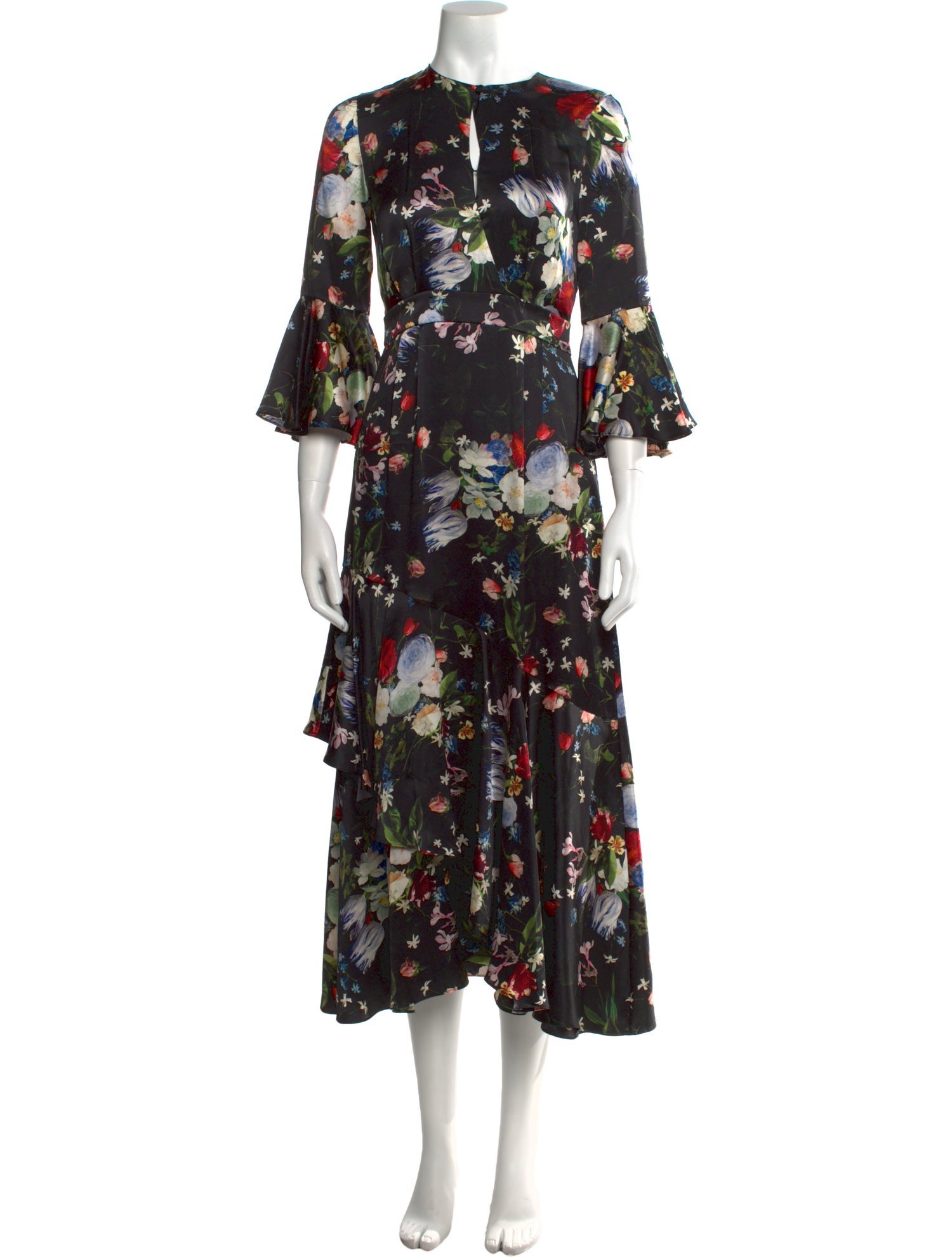 Erdem Silk Long Dress