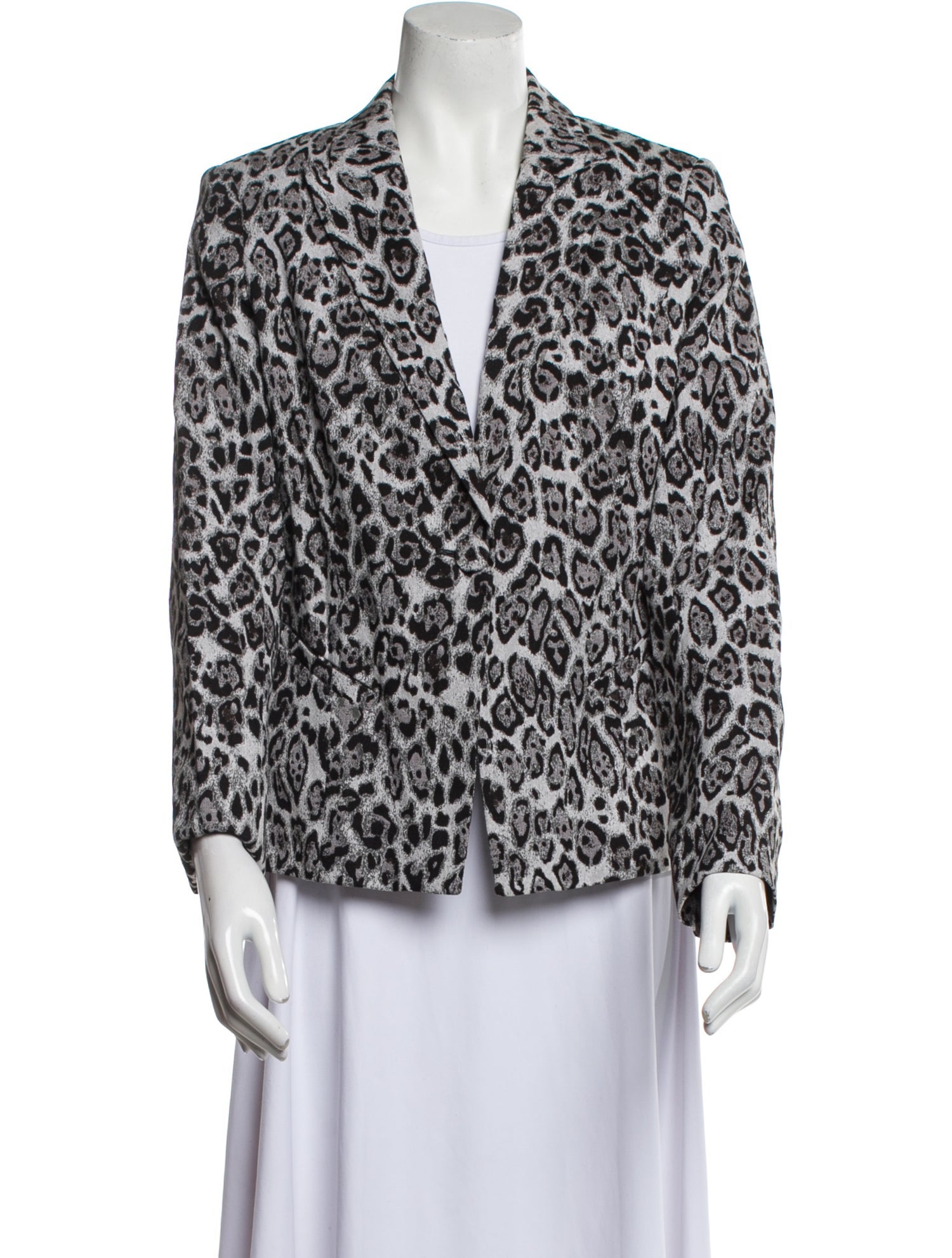 Erdem Animal Print Blazer