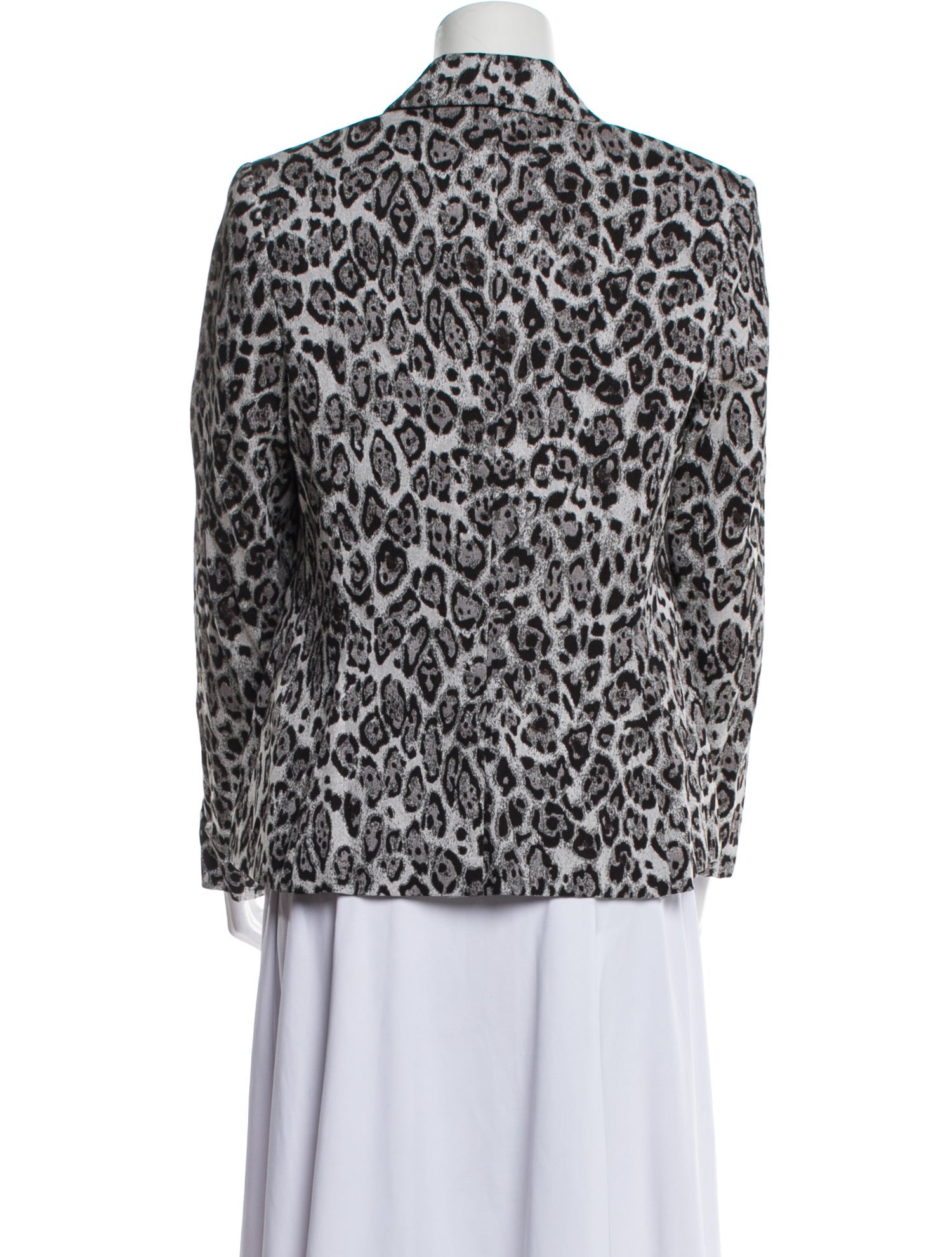 Erdem Animal Print Blazer