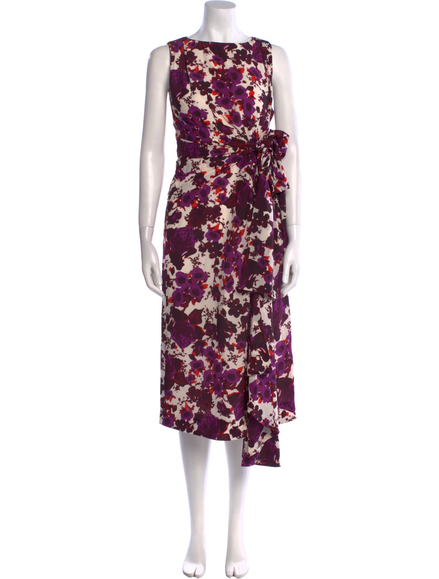 Erdem Silk Midi Length Dress