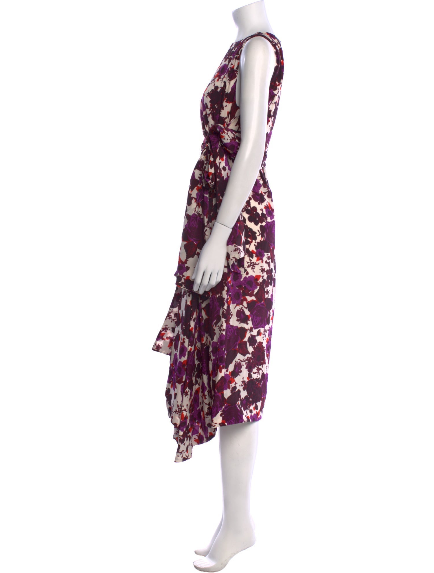 Erdem Silk Midi Length Dress