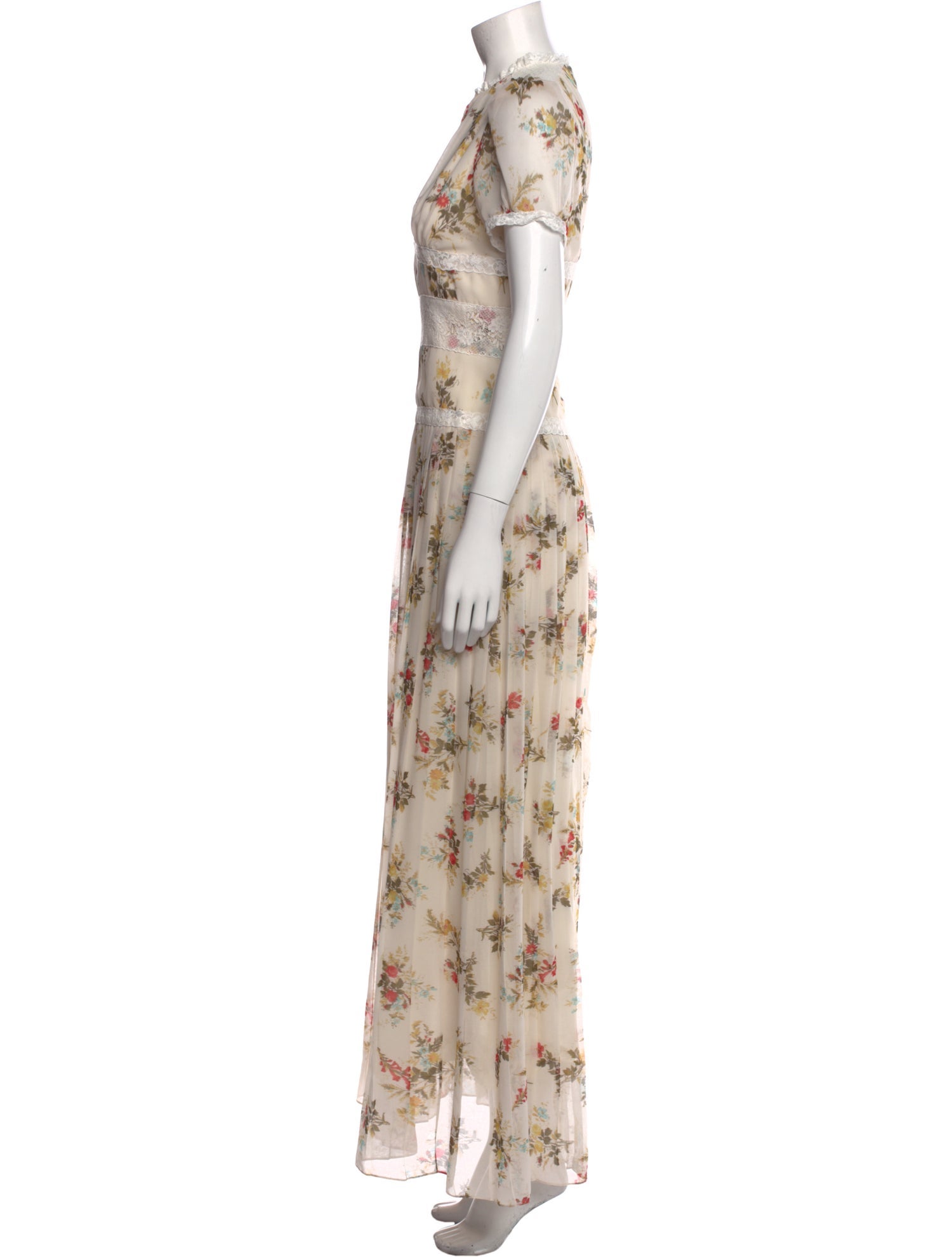 Erdem Silk Long Dress
