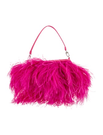 Erdem Satin Top Handle Bag