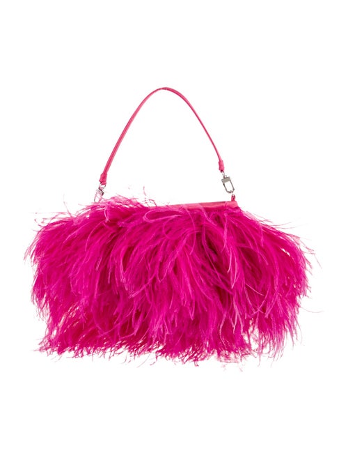 Erdem Satin Top Handle Bag