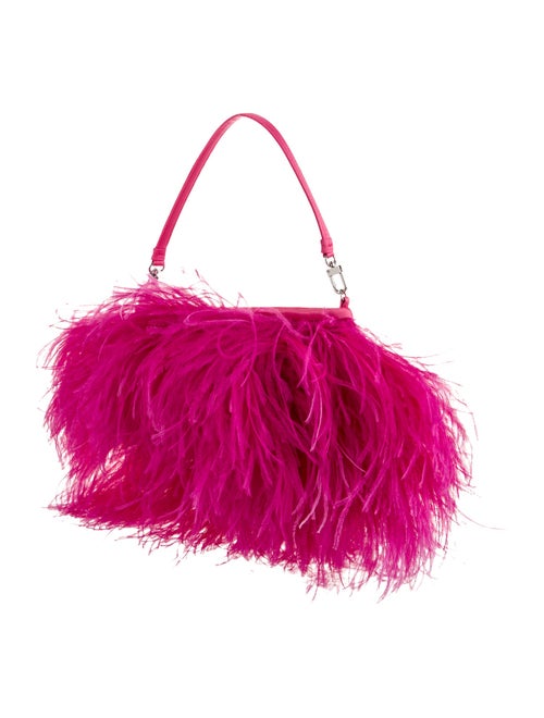 Erdem Satin Top Handle Bag