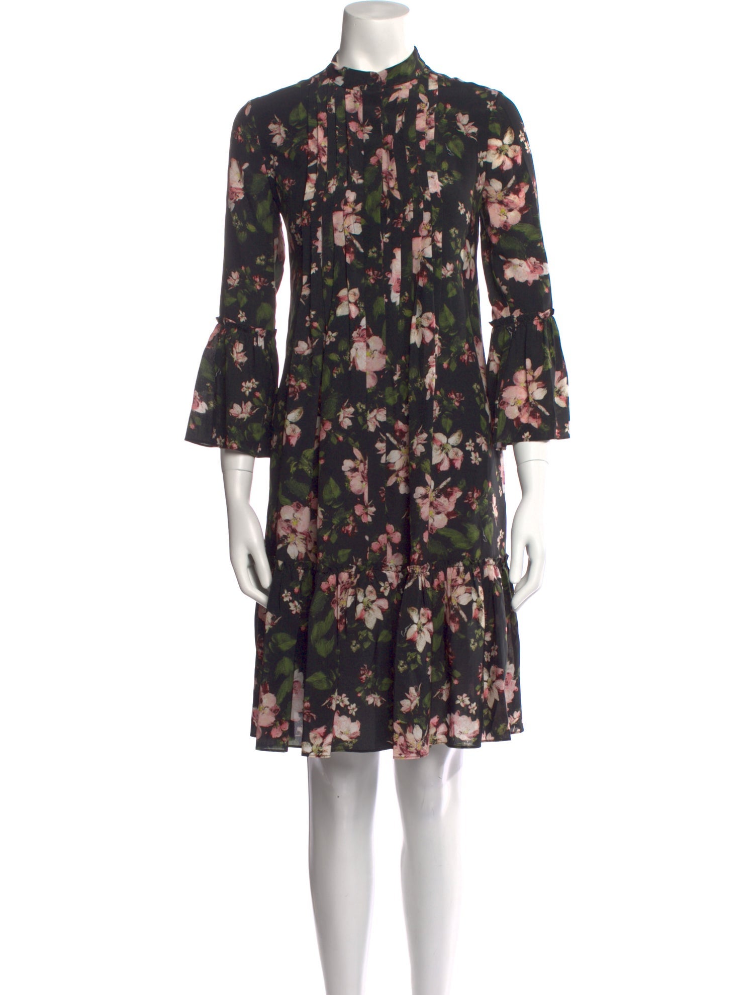 Erdem Silk Knee-Length Dress
