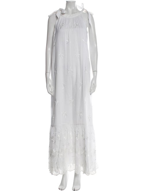 Erdem Lace Pattern Long Dress