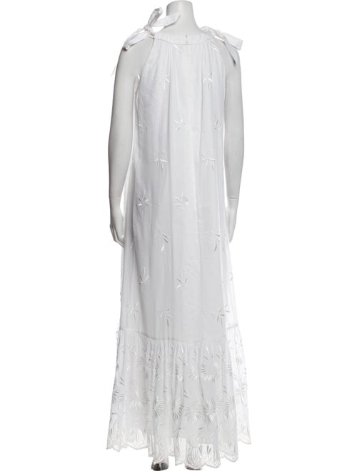 Erdem Lace Pattern Long Dress