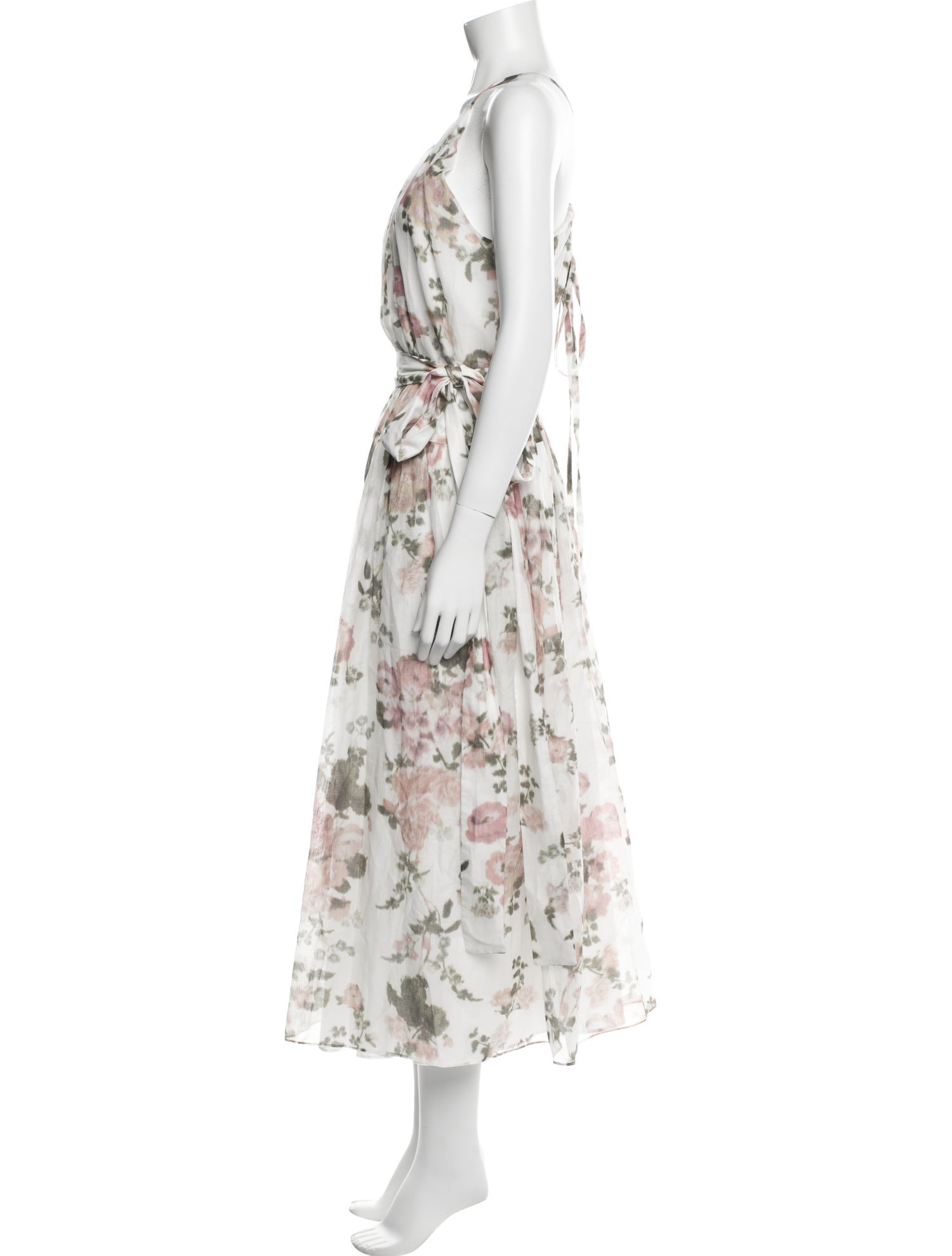 Erdem Floral Print Long Dress w/ Tags
