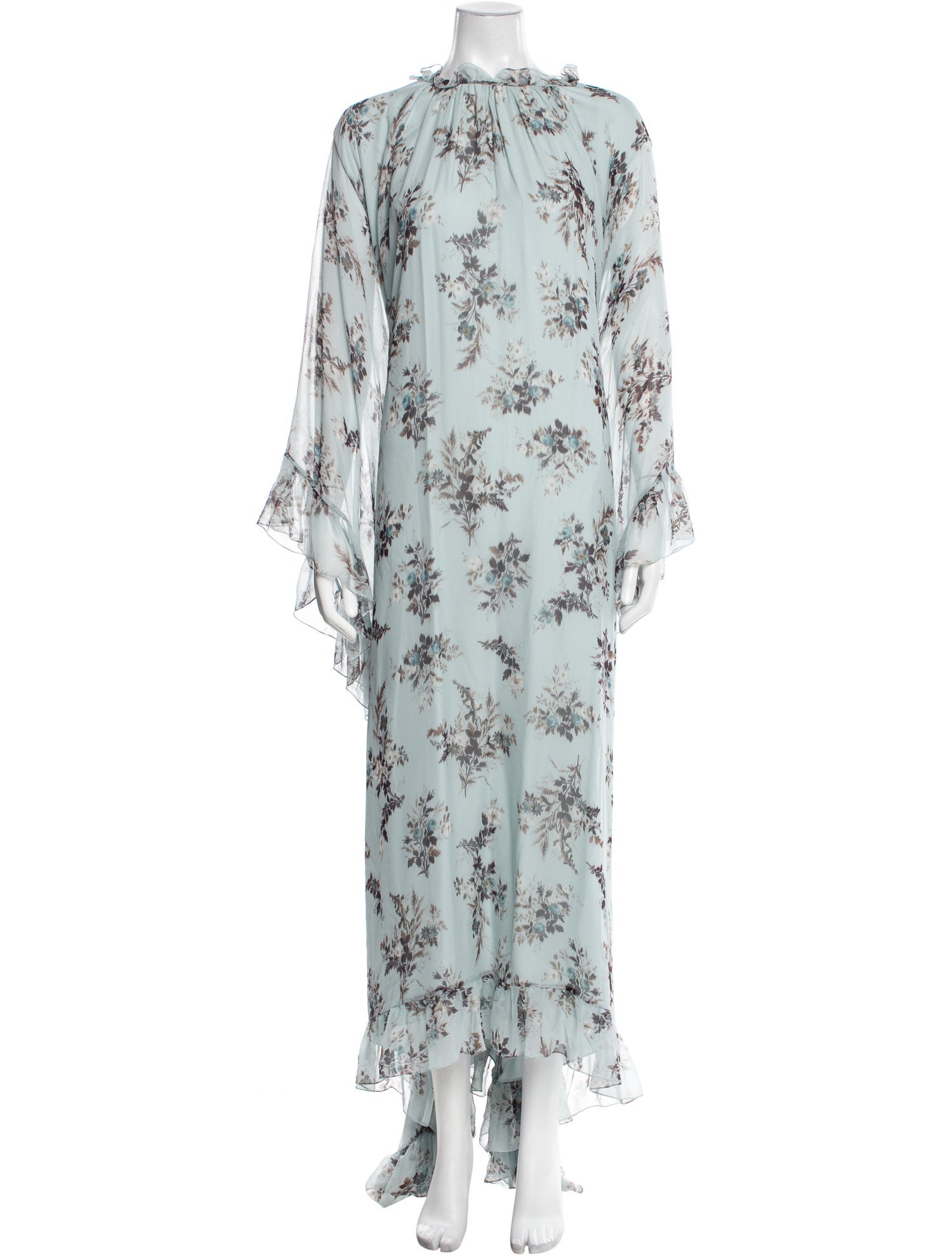 Erdem Silk Long Dress