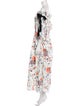 Erdem Floral Print Long Dress