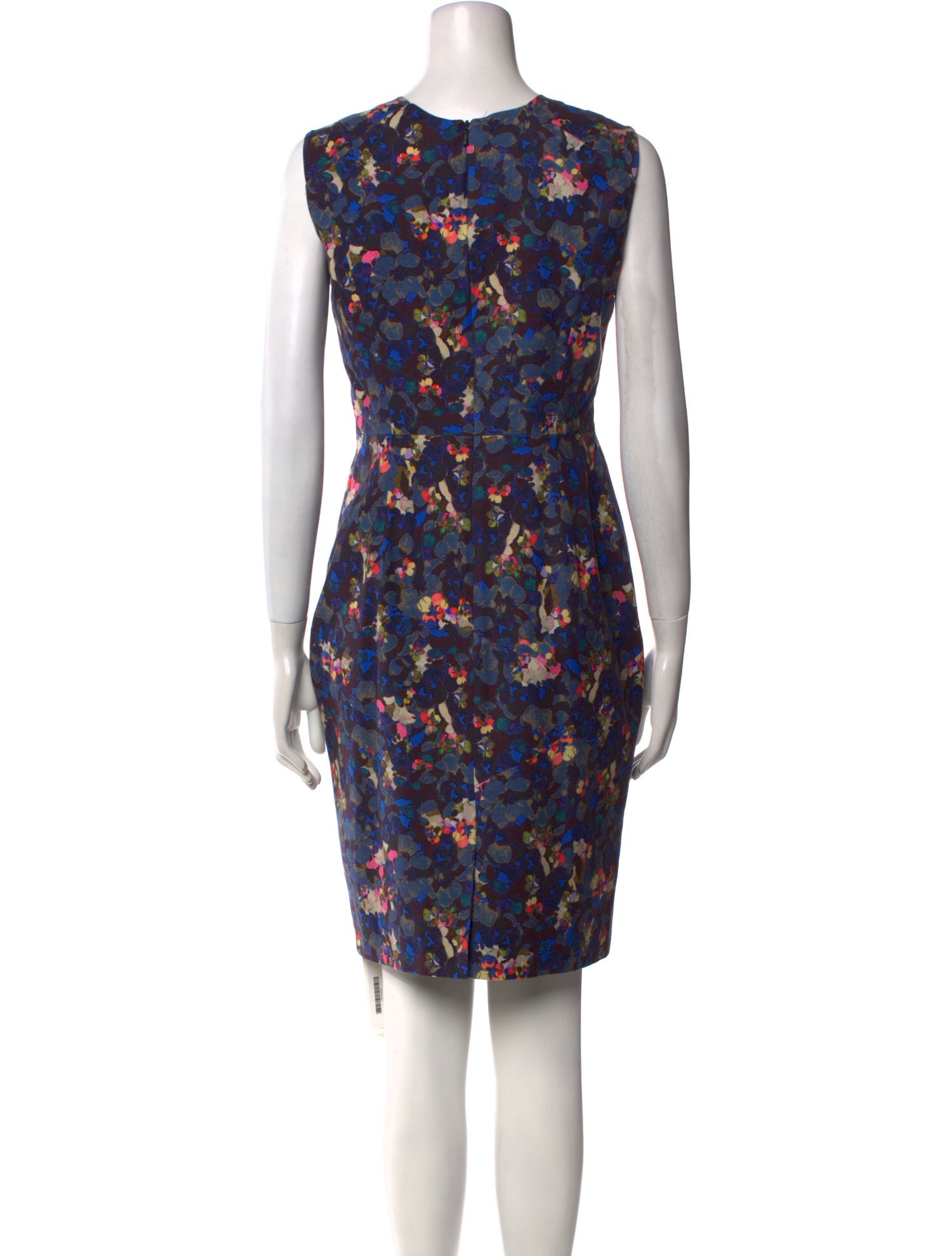 Erdem Floral Print Knee-Length Dress