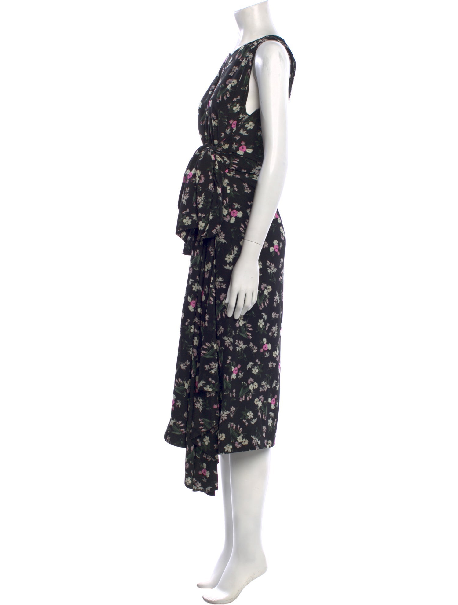 Erdem Silk Midi Length Dress
