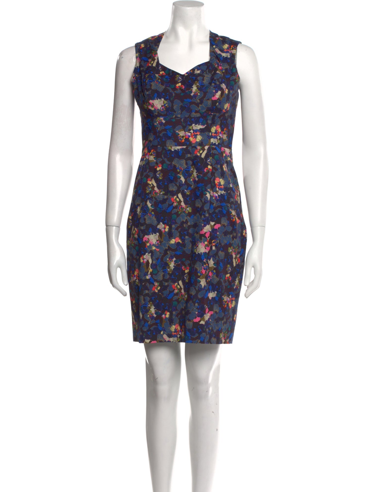 Erdem Floral Print Mini Dress
