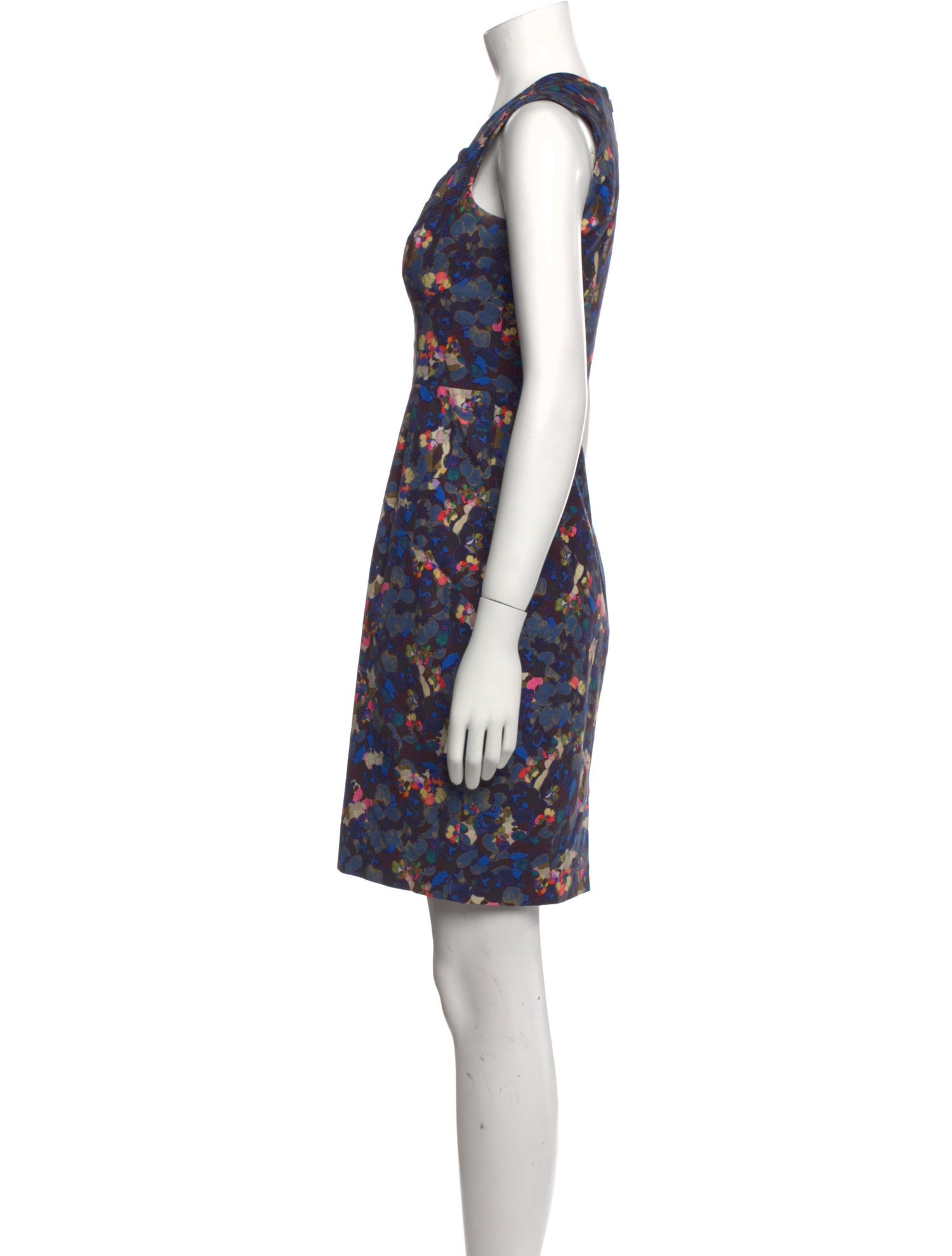 Erdem Floral Print Mini Dress