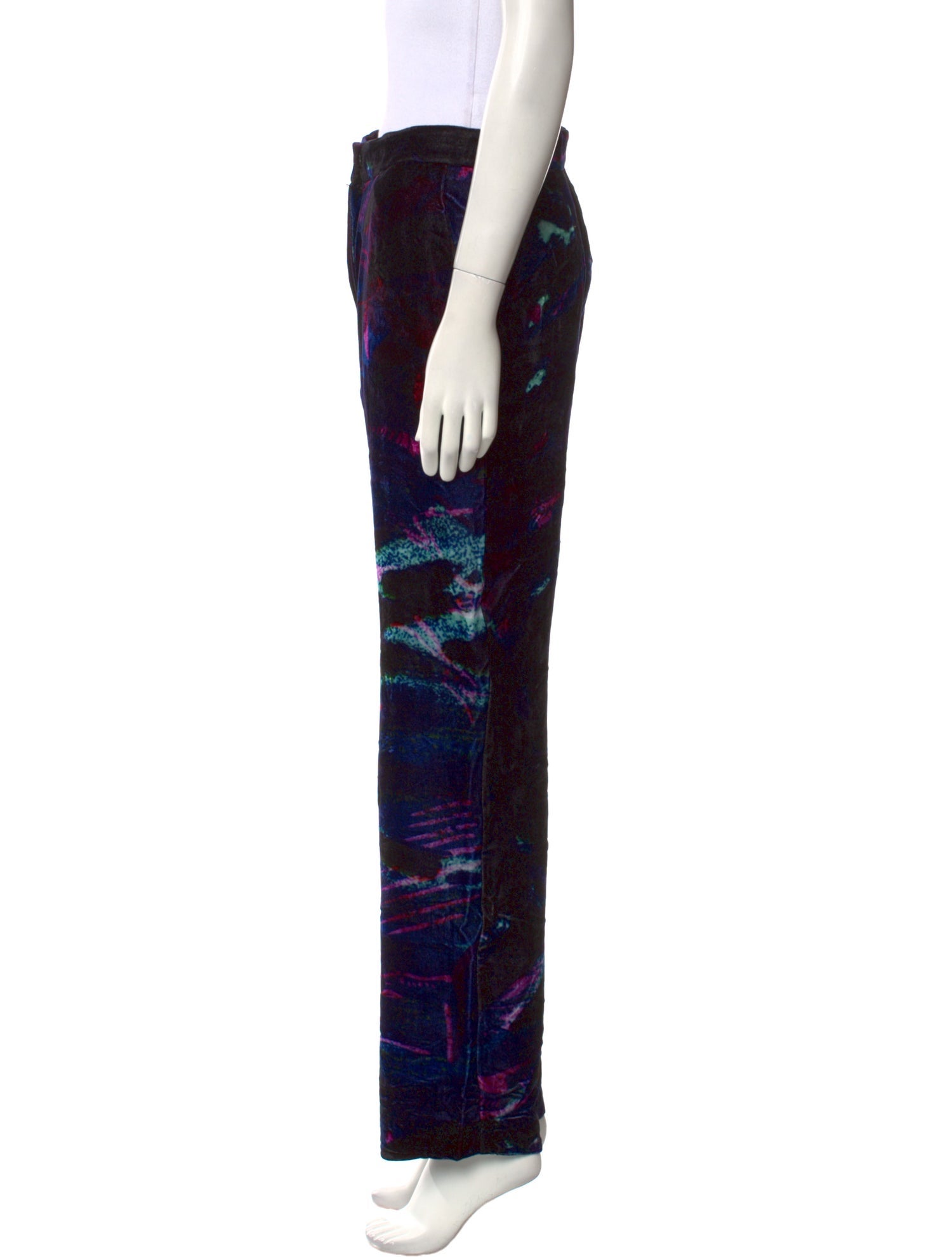 Erdem Tie-Dye Print Wide Leg Pants w/ Tags