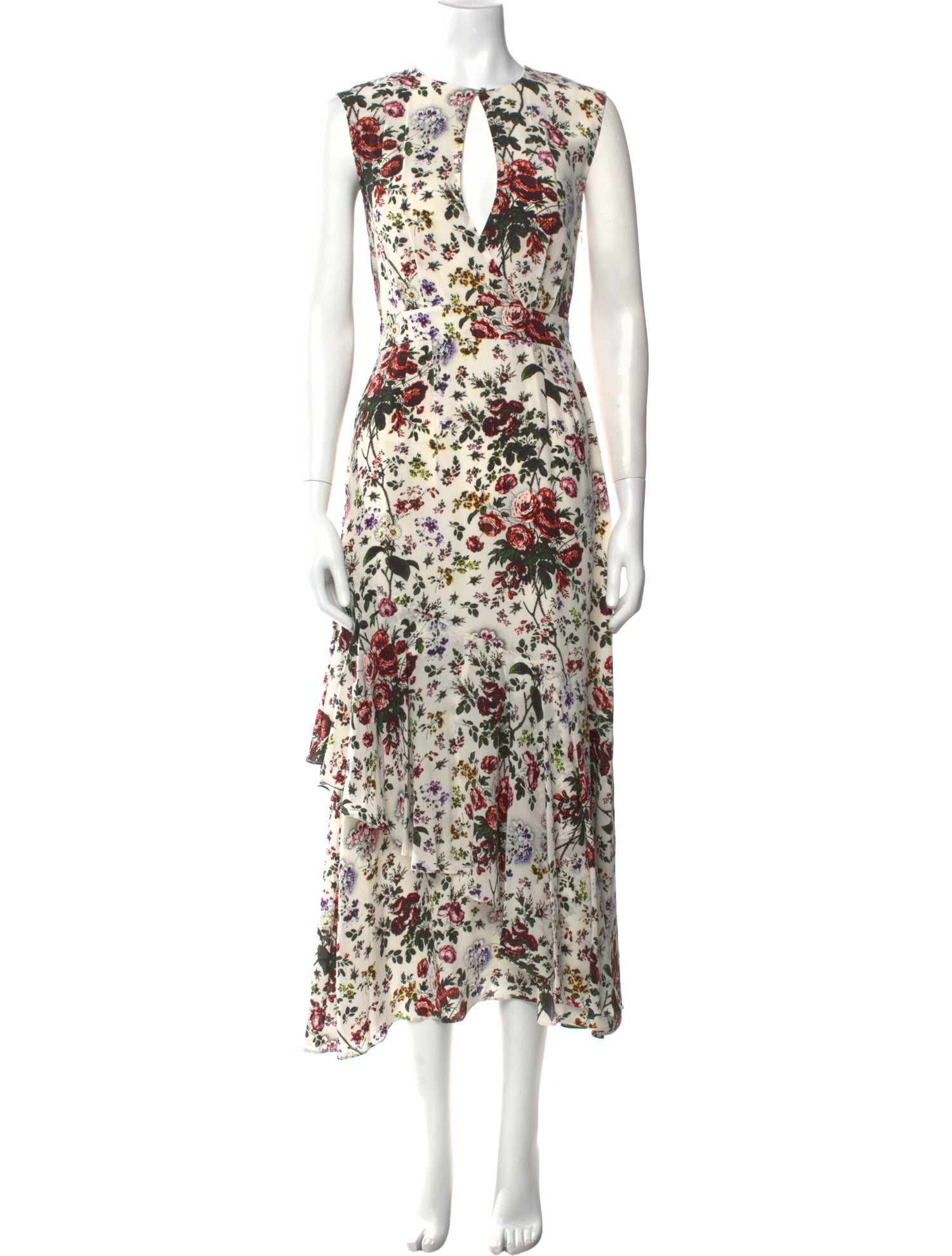 Erdem Silk Long Dress