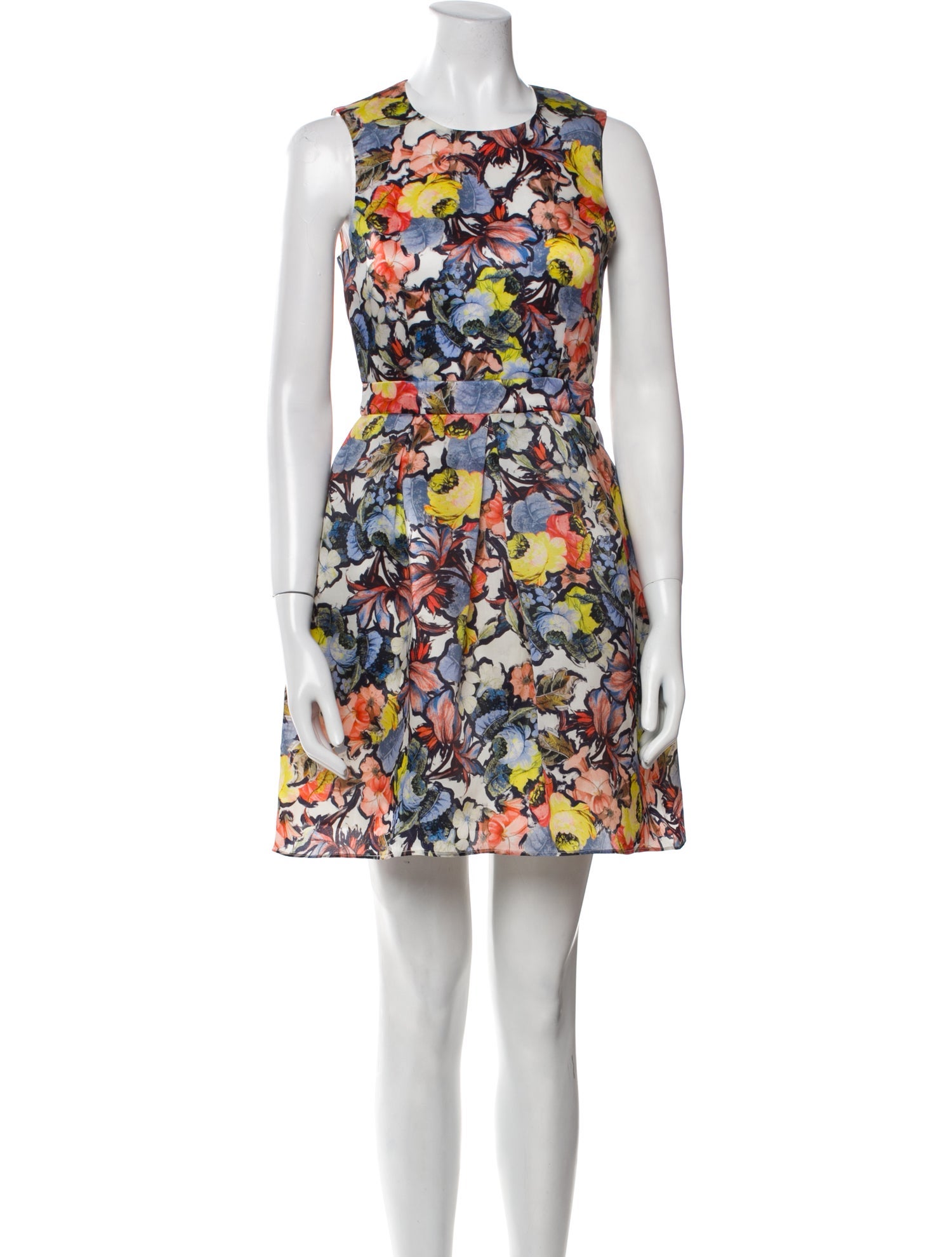 Erdem Silk Mini Dress
