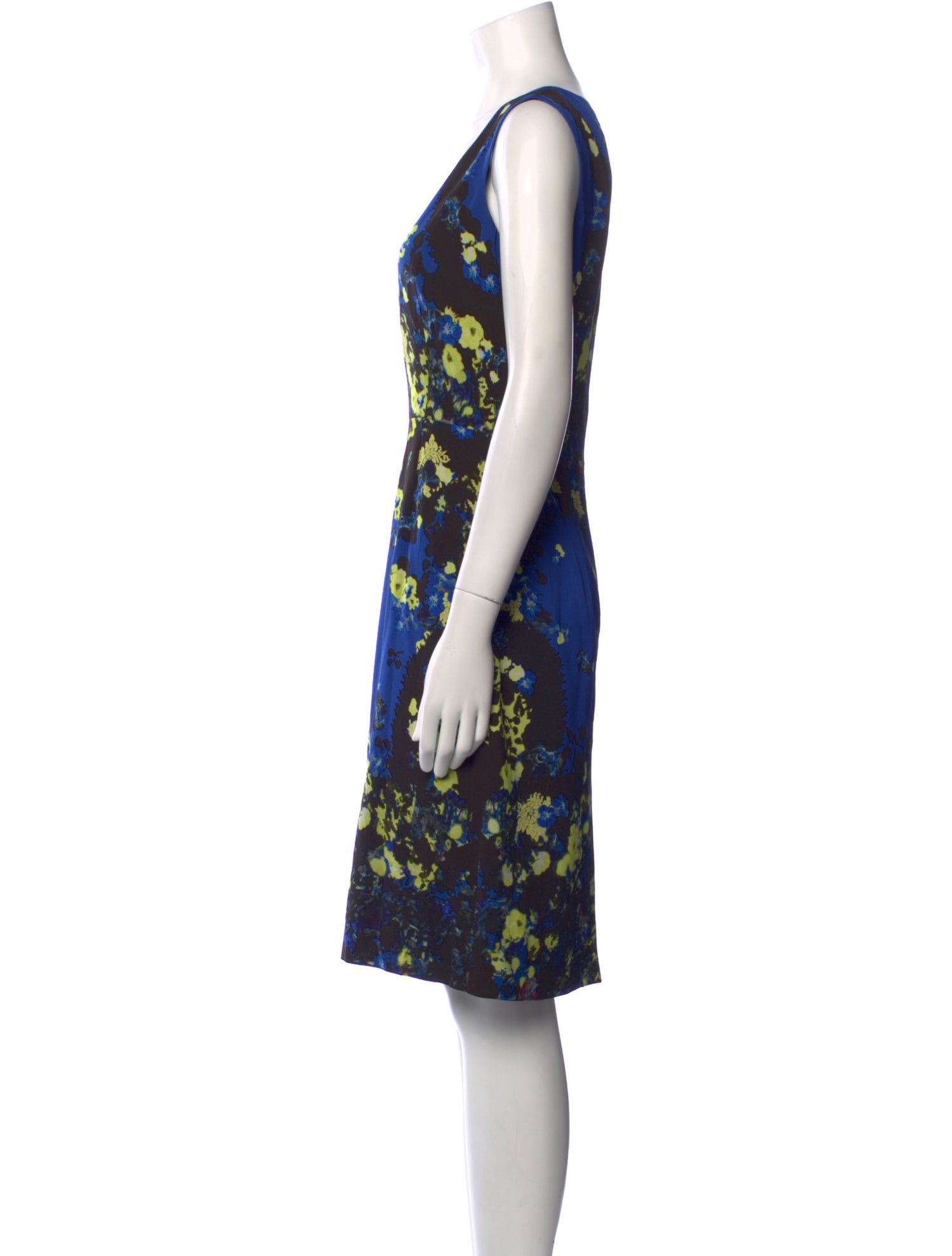 Erdem Silk Knee-Length Dress