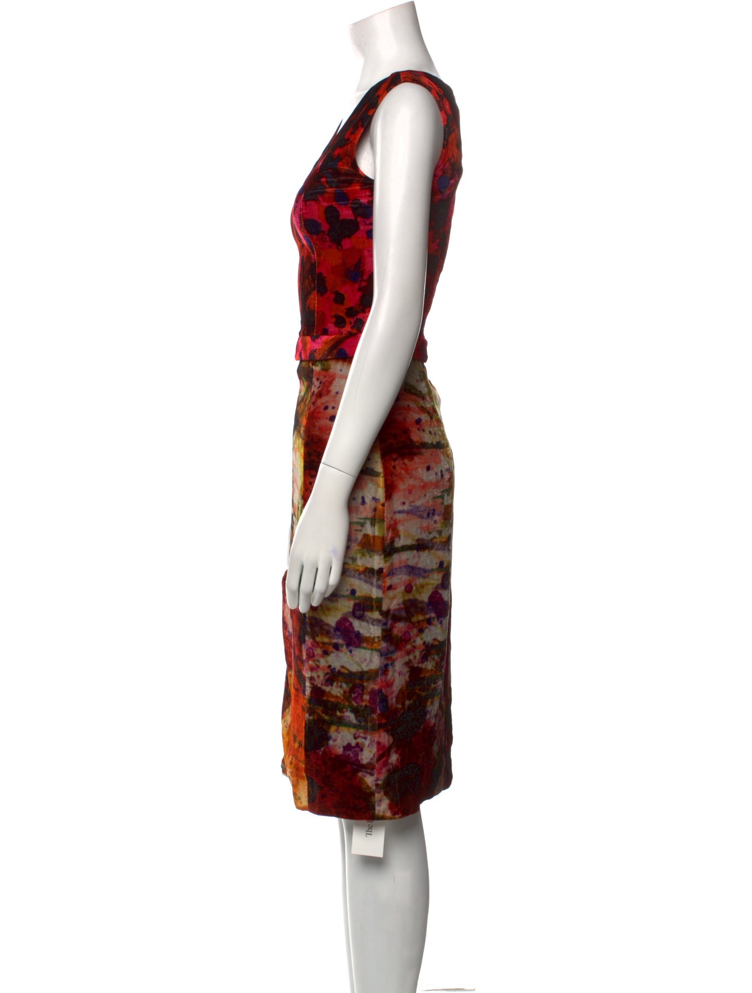Erdem Printed Midi Length Dress