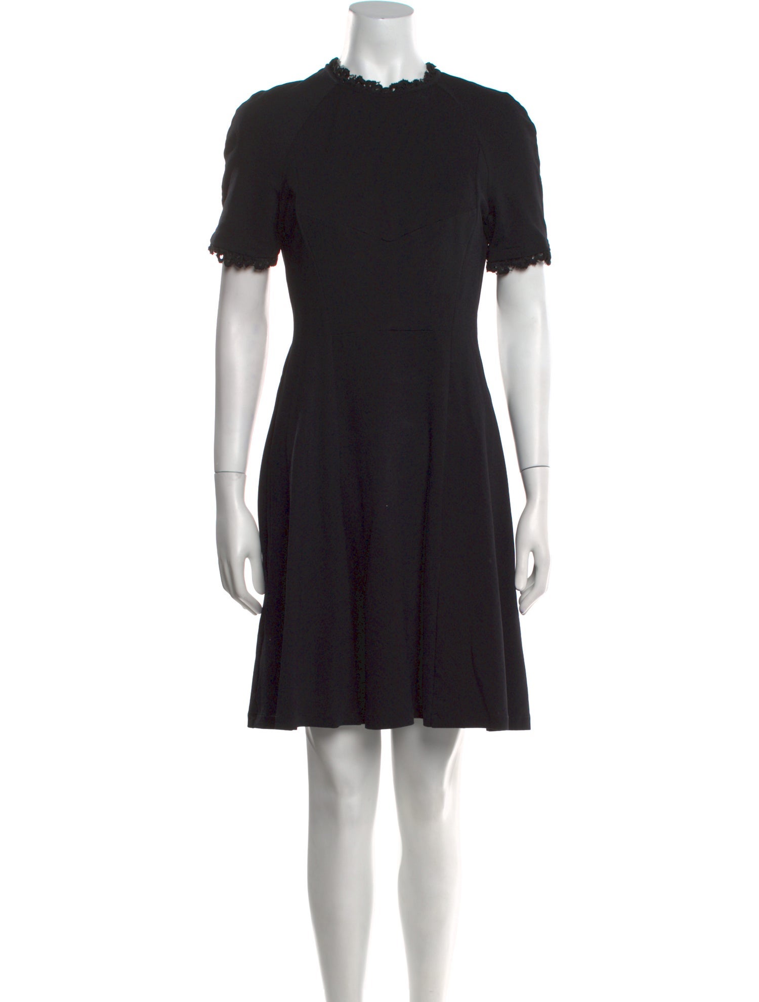 Erdem Crew Neck Mini Dress