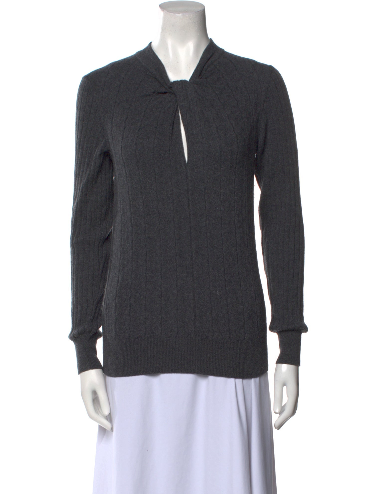 Erdem Merino Wool V-Neck Sweater