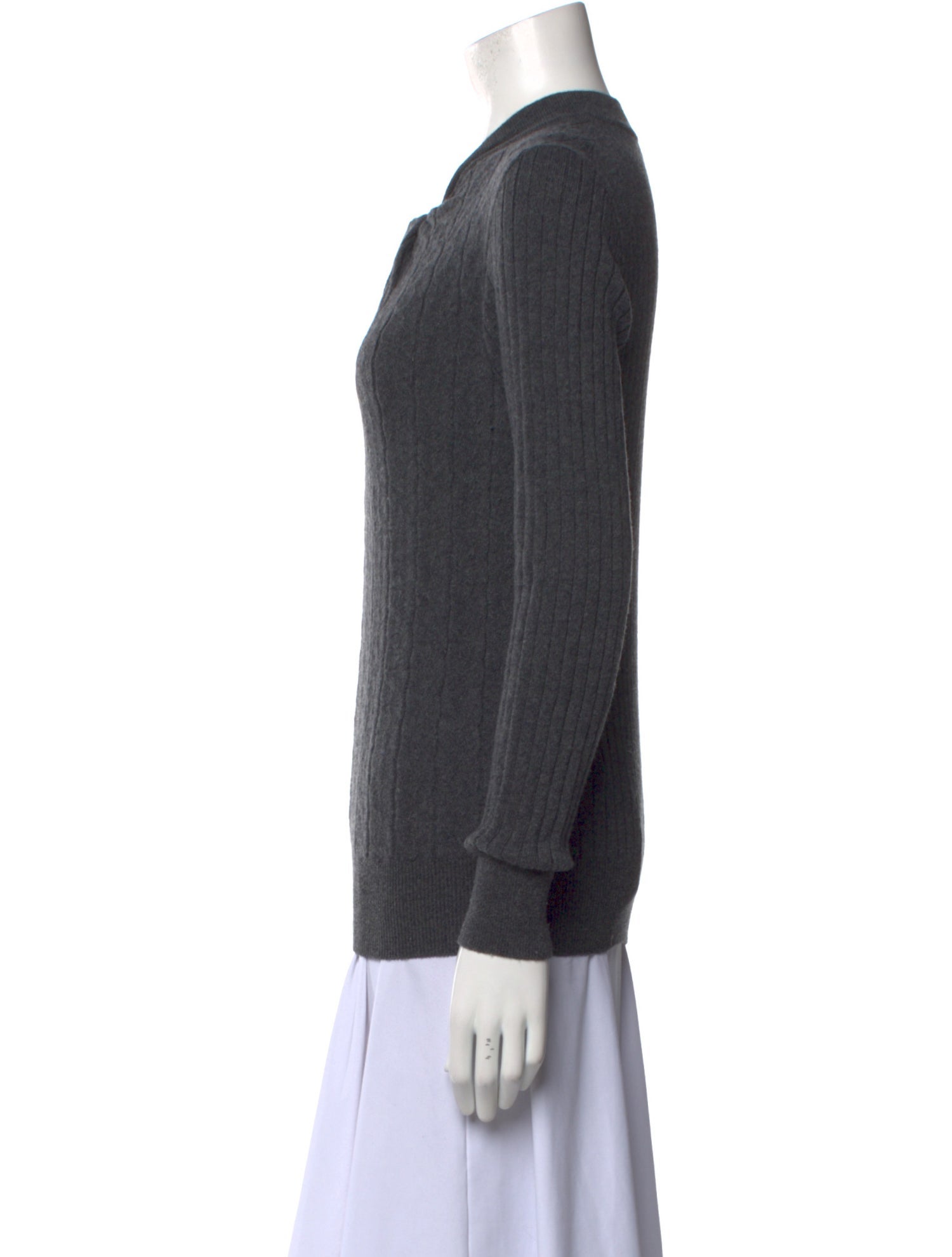 Erdem Merino Wool V-Neck Sweater