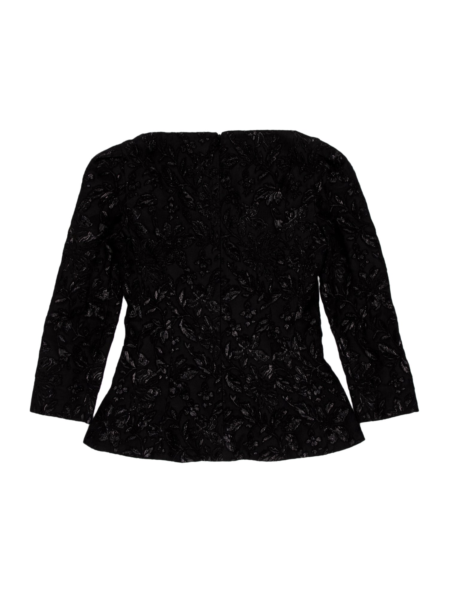 Erdem V-Neck Sleeveless Crop Top