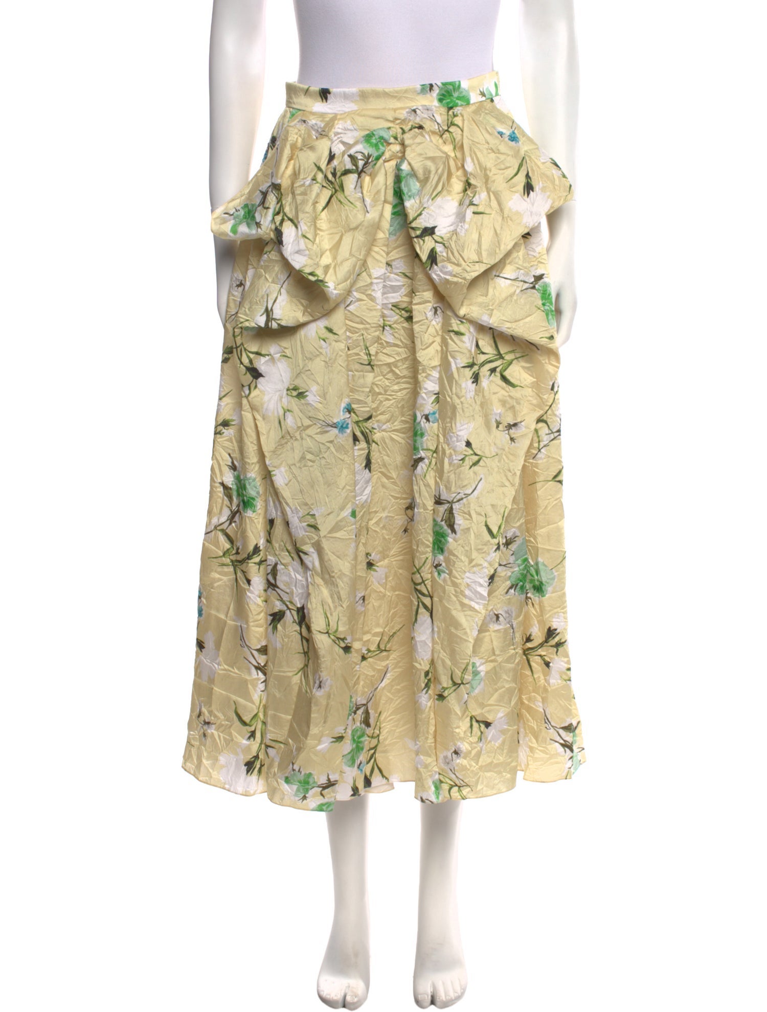 Erdem Floral Print Midi Length Skirt w/ Tags