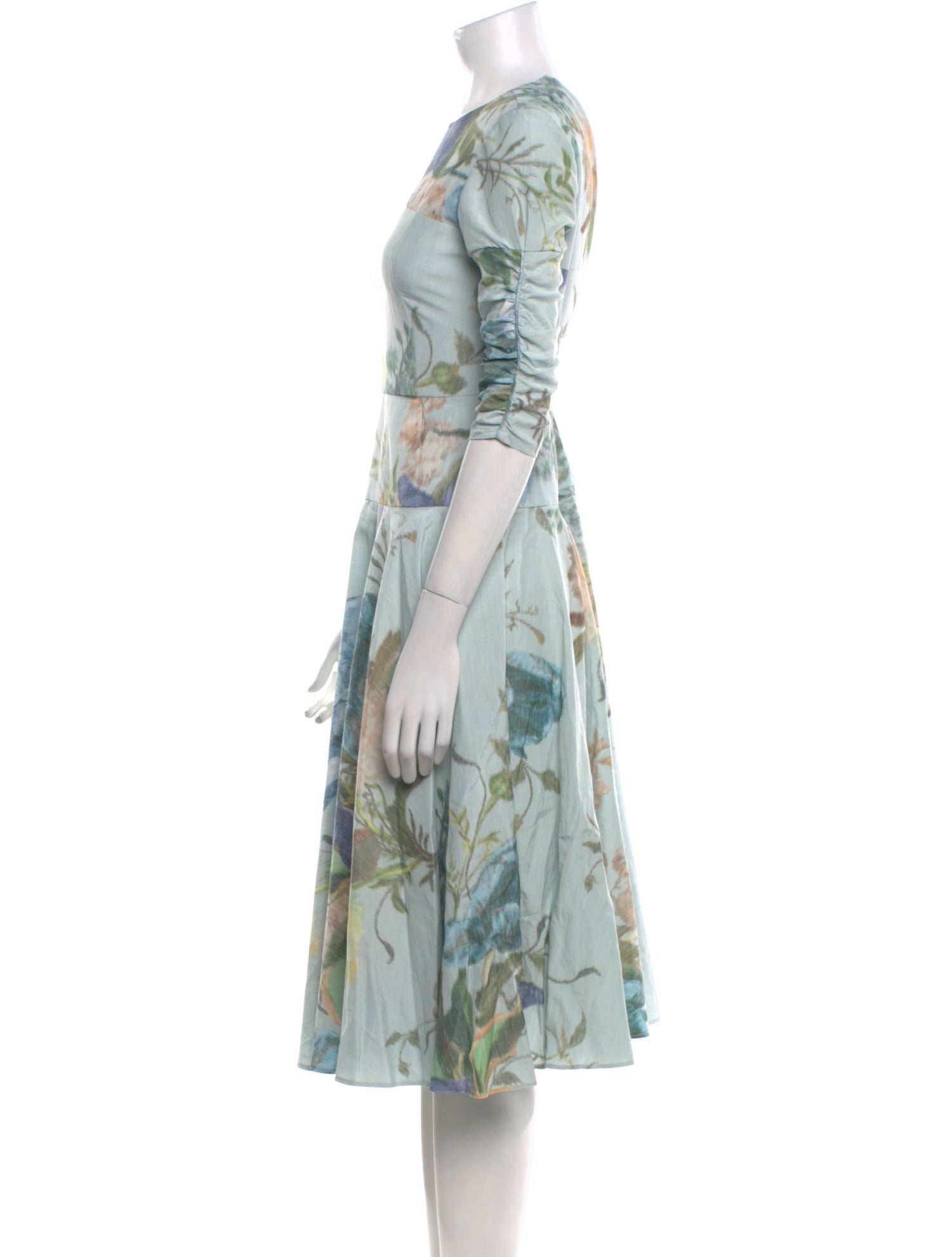 Erdem Printed Midi Length Dress