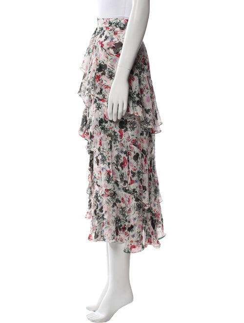 Erdem Printed Midi Length Skirt