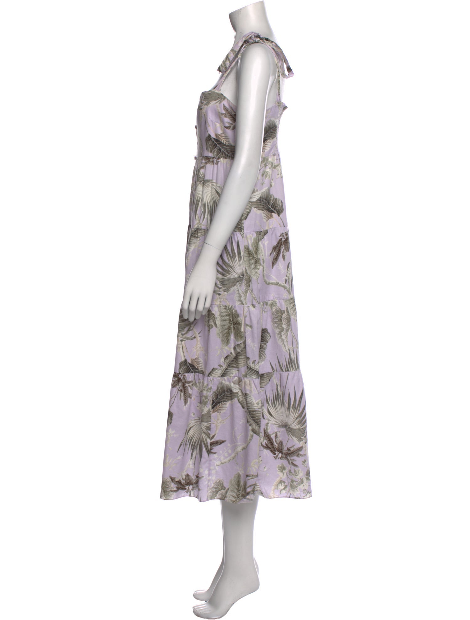 Erdem Georgiana Long Dress