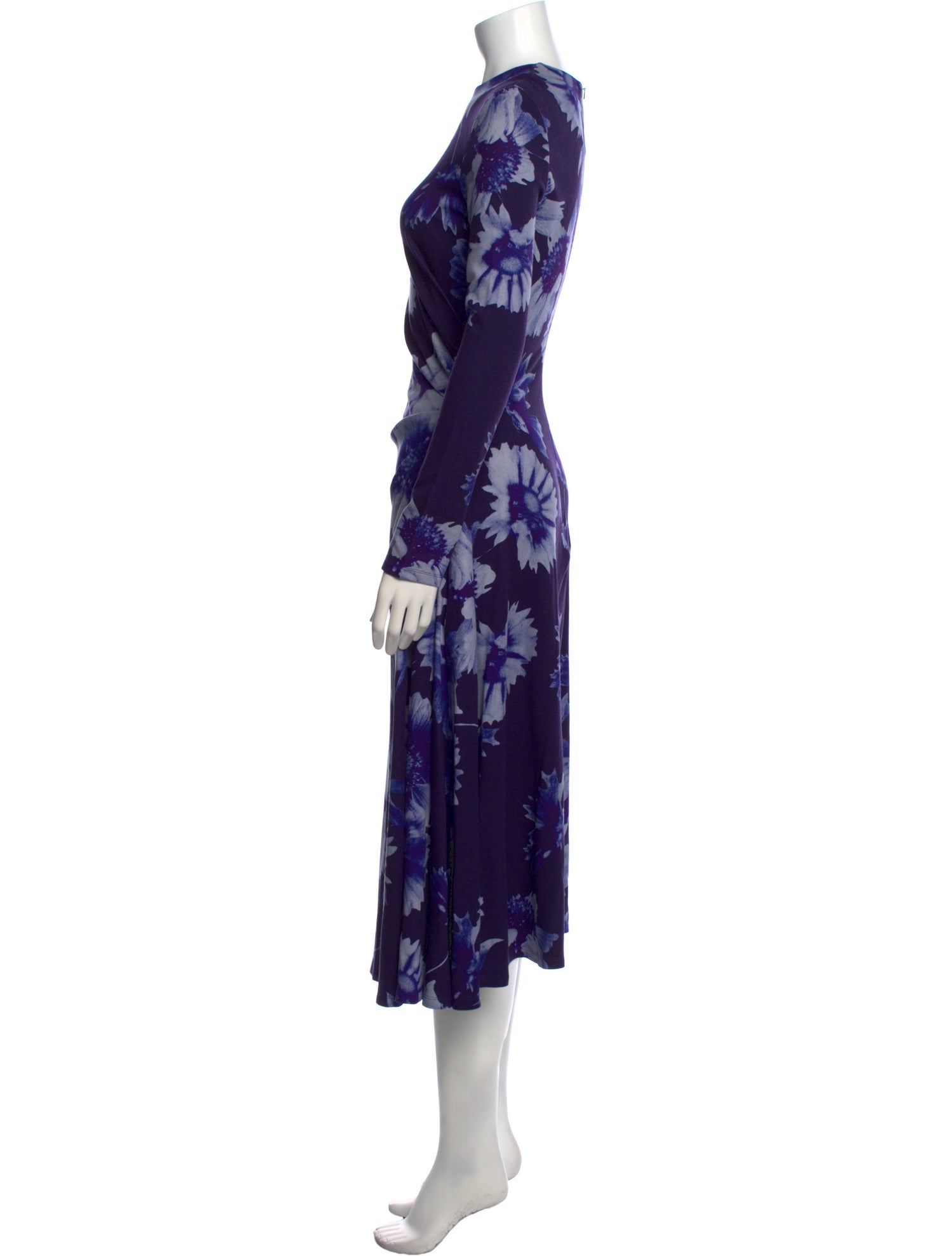 Erdem Floral Print Long Dress