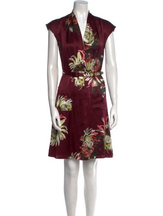 Erdem Silk Knee-Length Dress