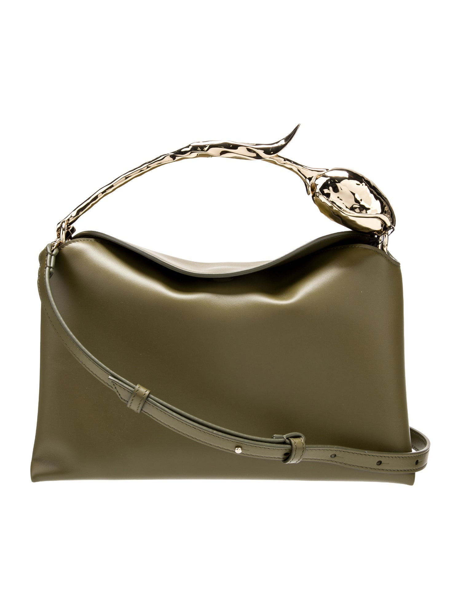 Erdem Leather Midi Bloom