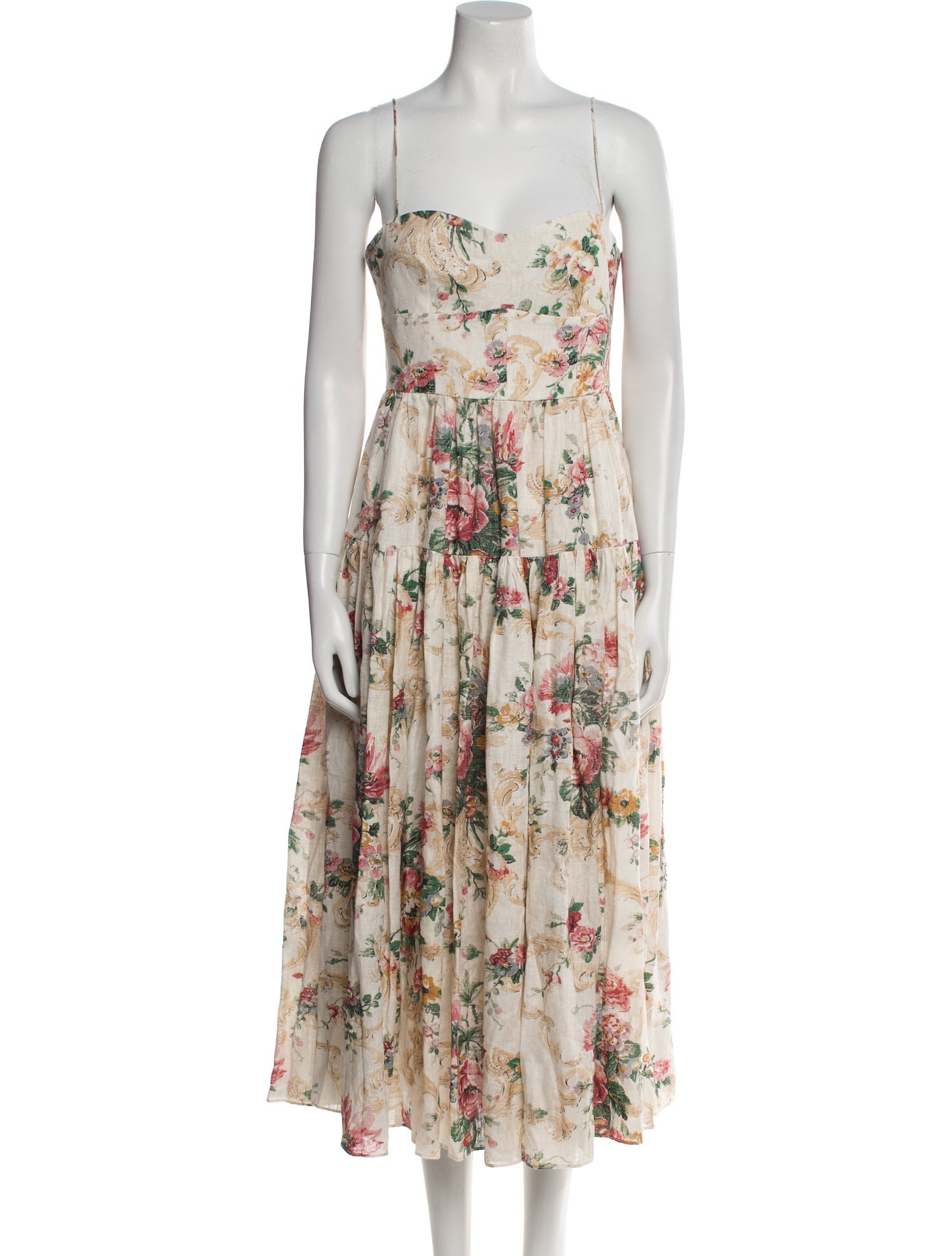 Erdem Linen Long Dress