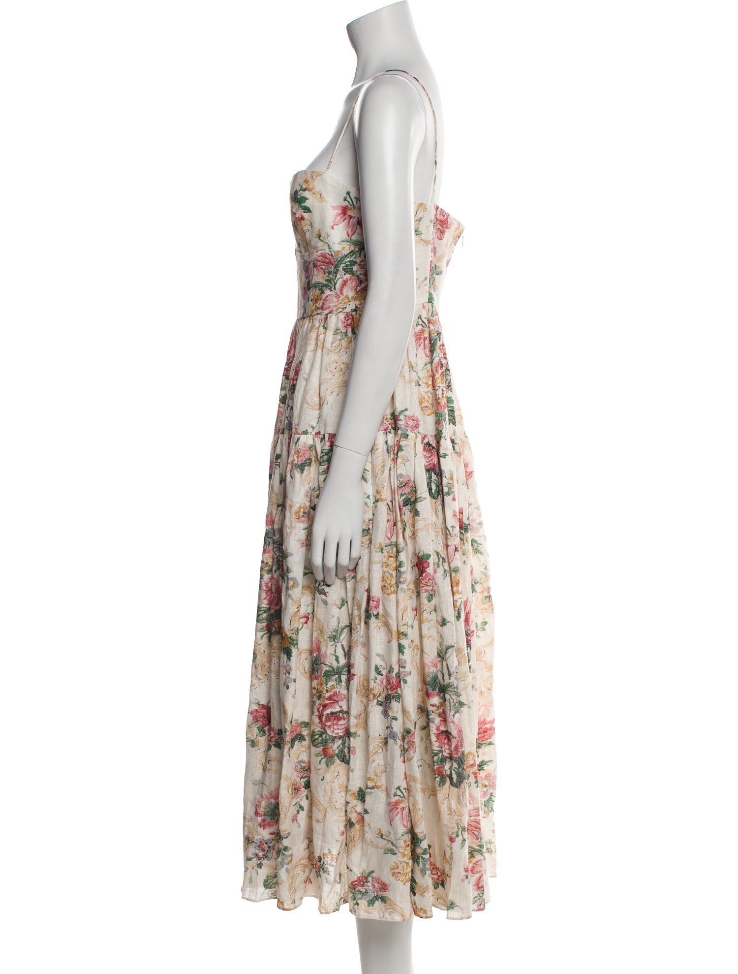 Erdem Linen Long Dress