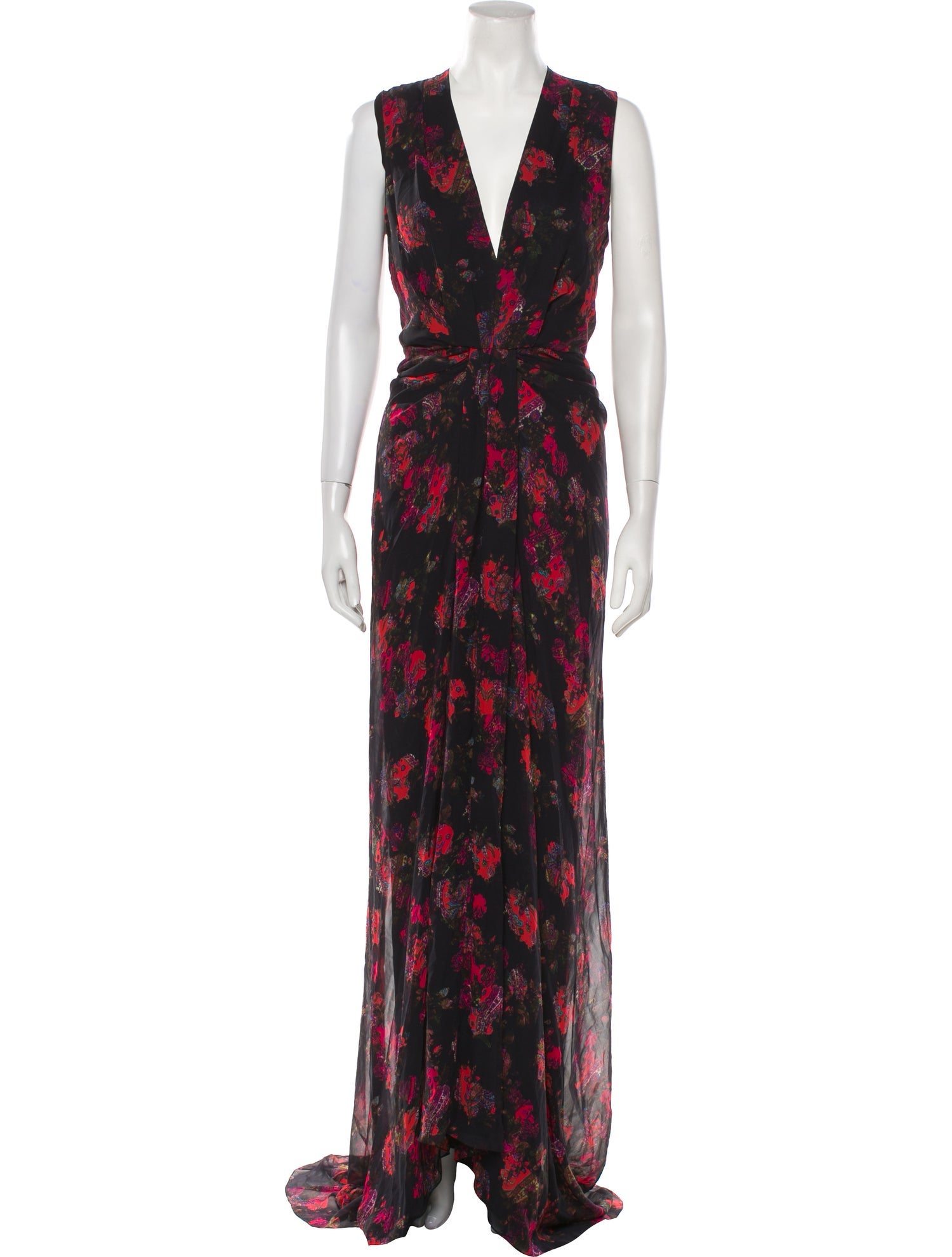 Erdem Silk Long Dress