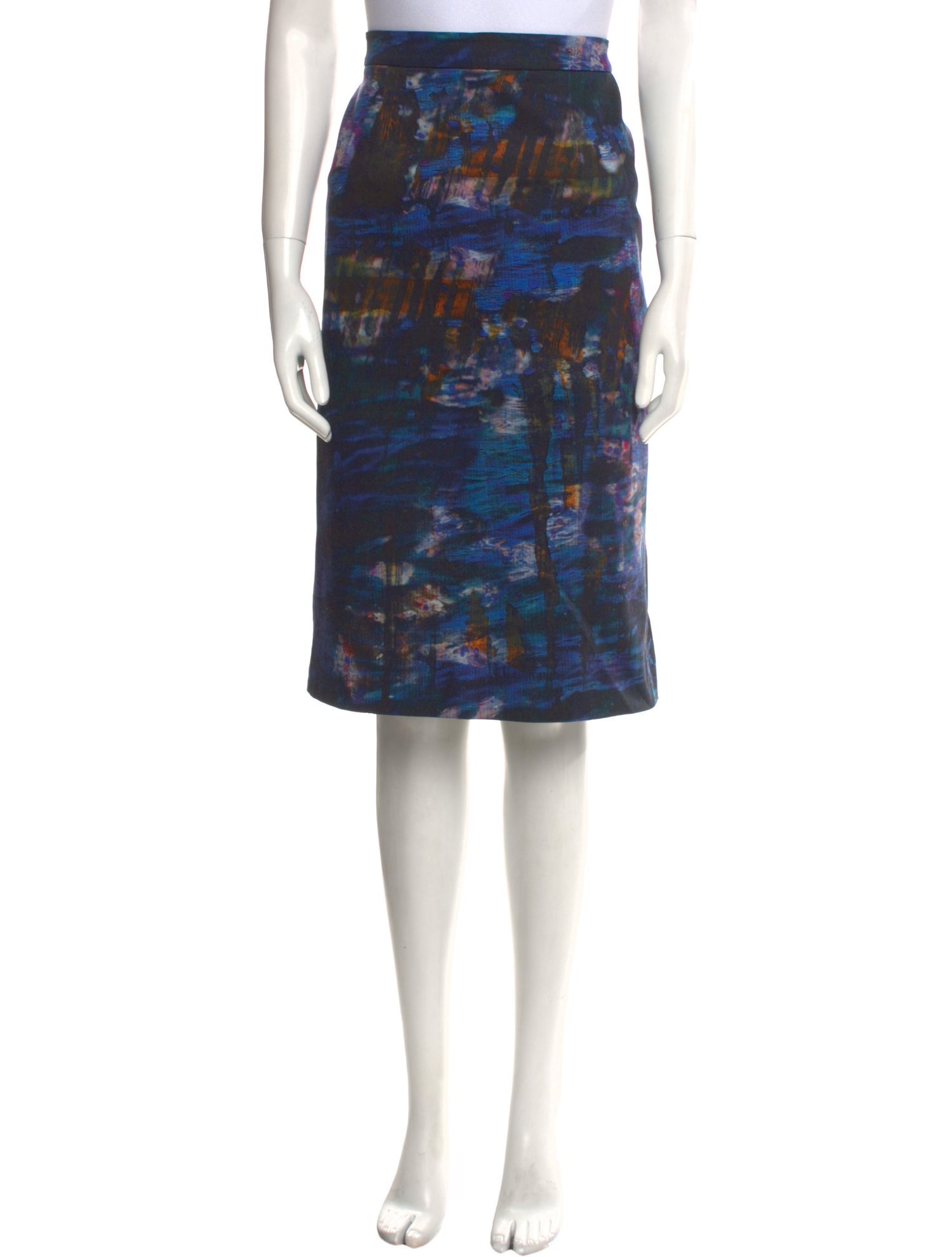Erdem Printed Knee-Length Skirt