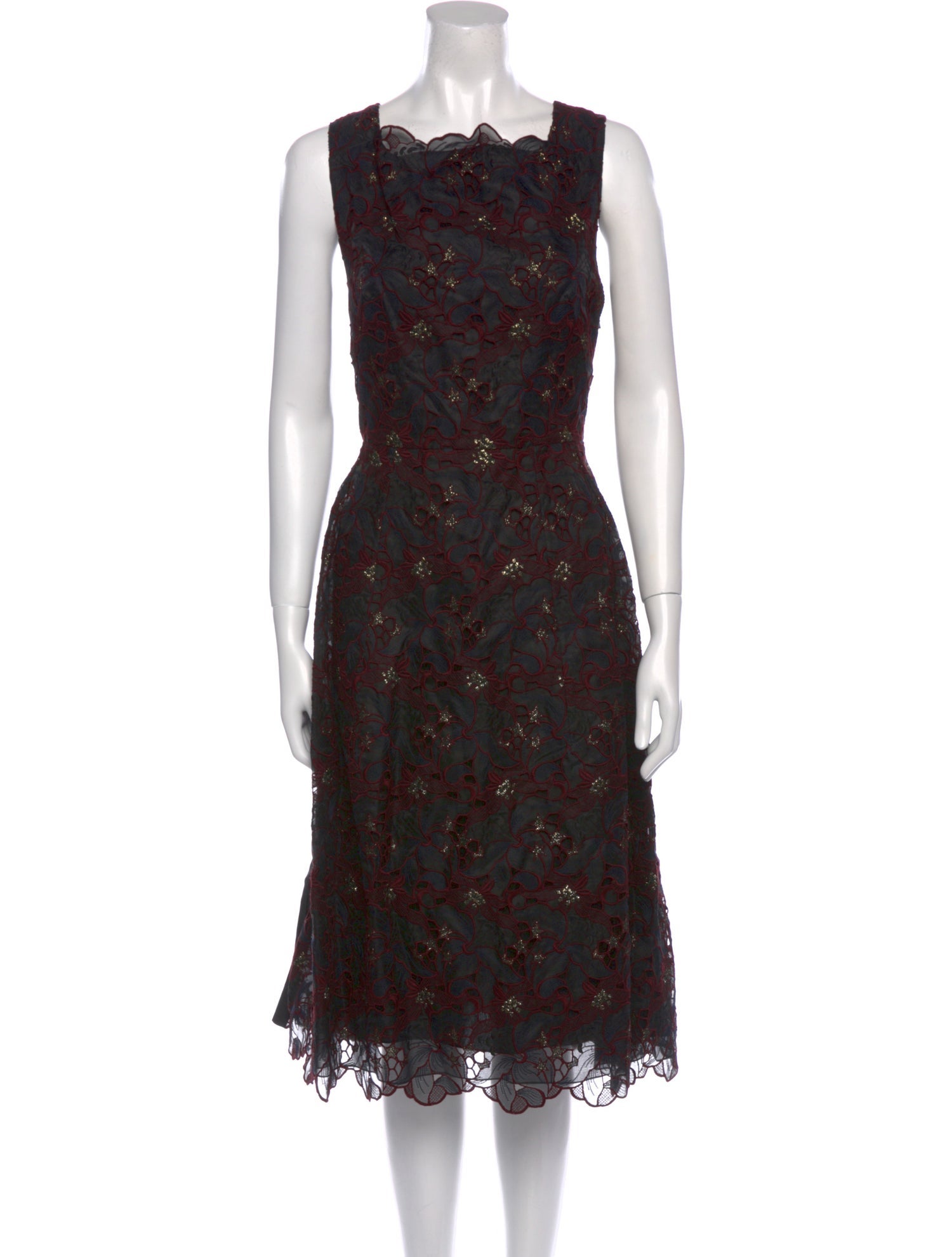 Erdem Silk Midi Length Dress