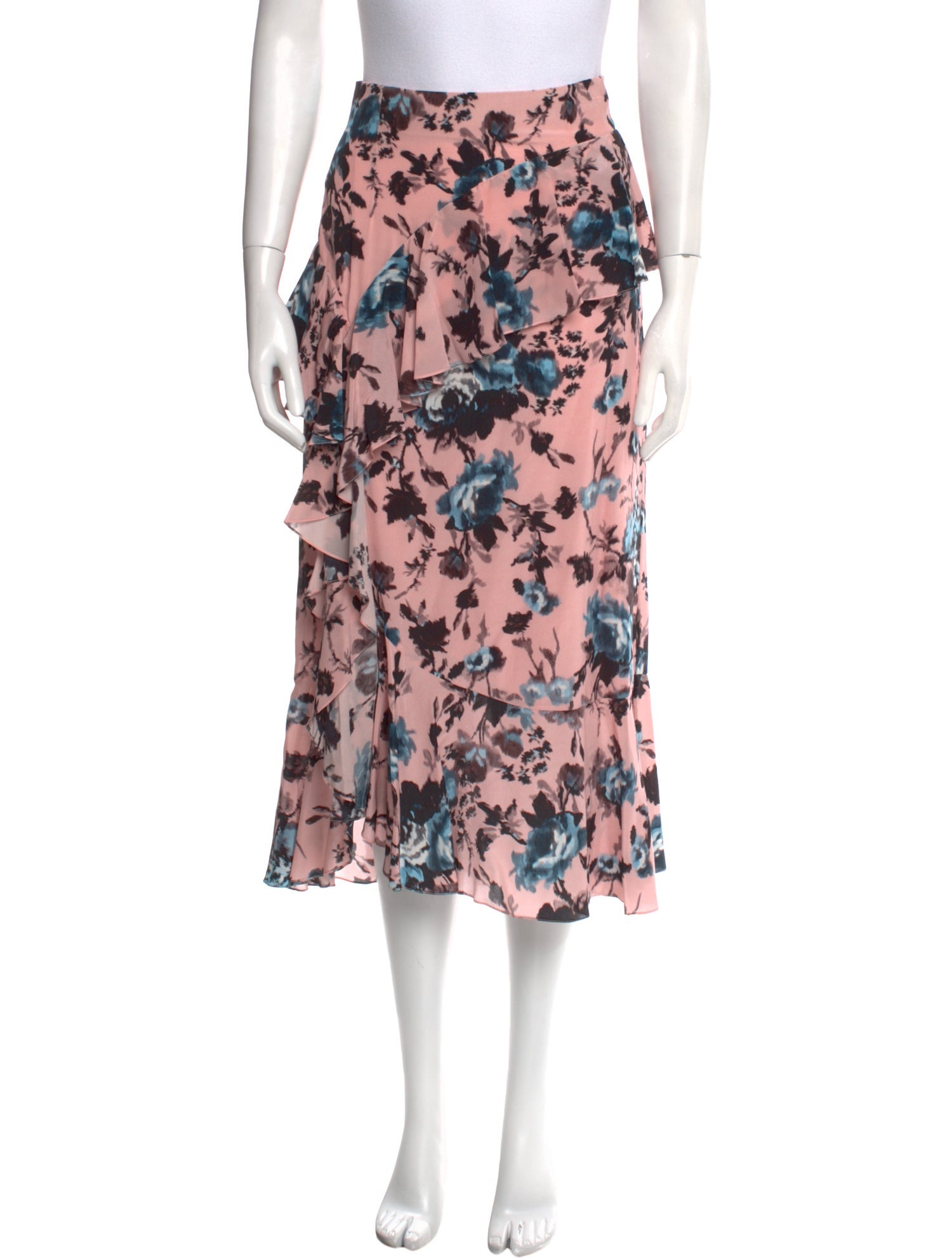 Erdem Silk Midi Length Skirt w/ Tags