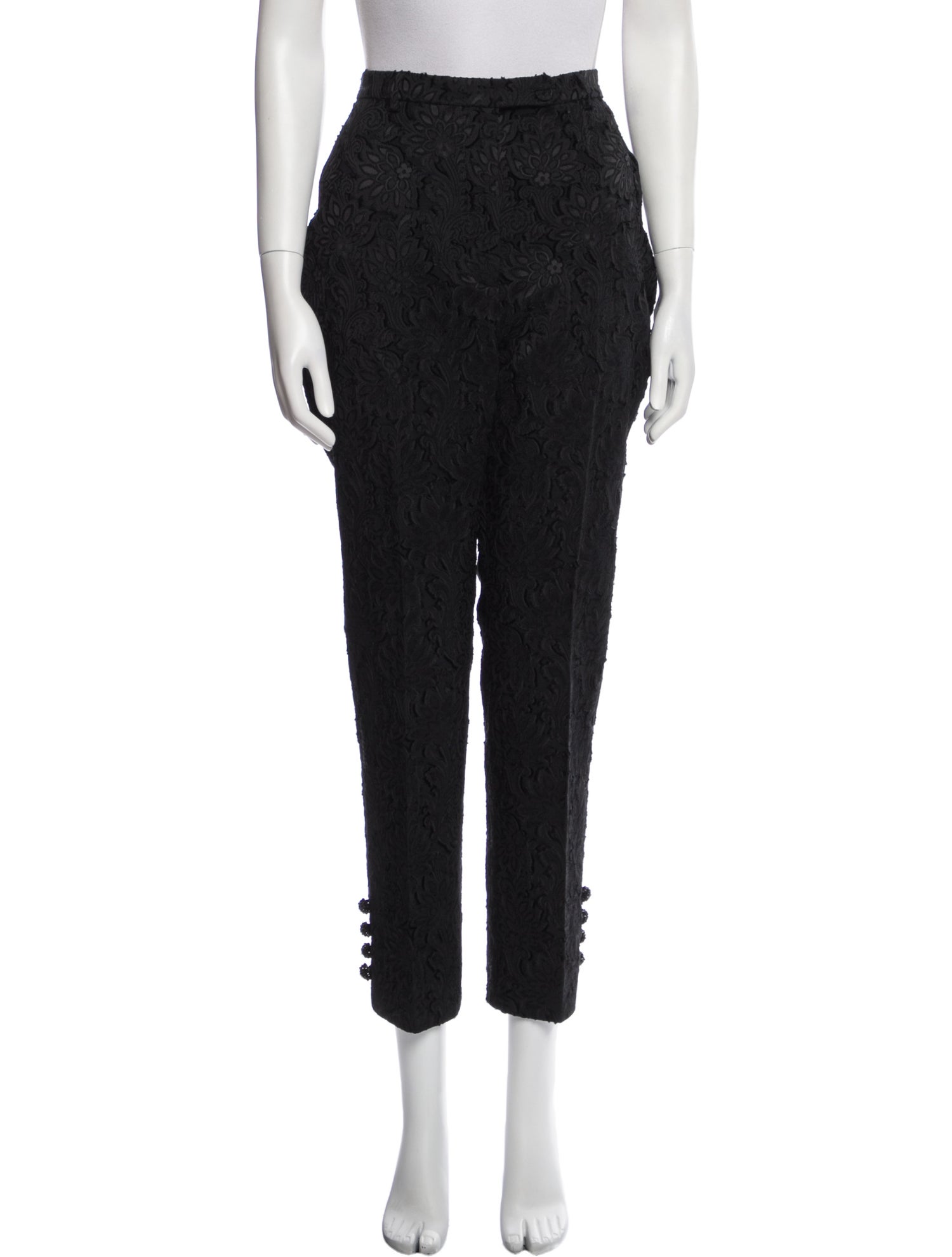 Erdem Printed Straight Leg Pants