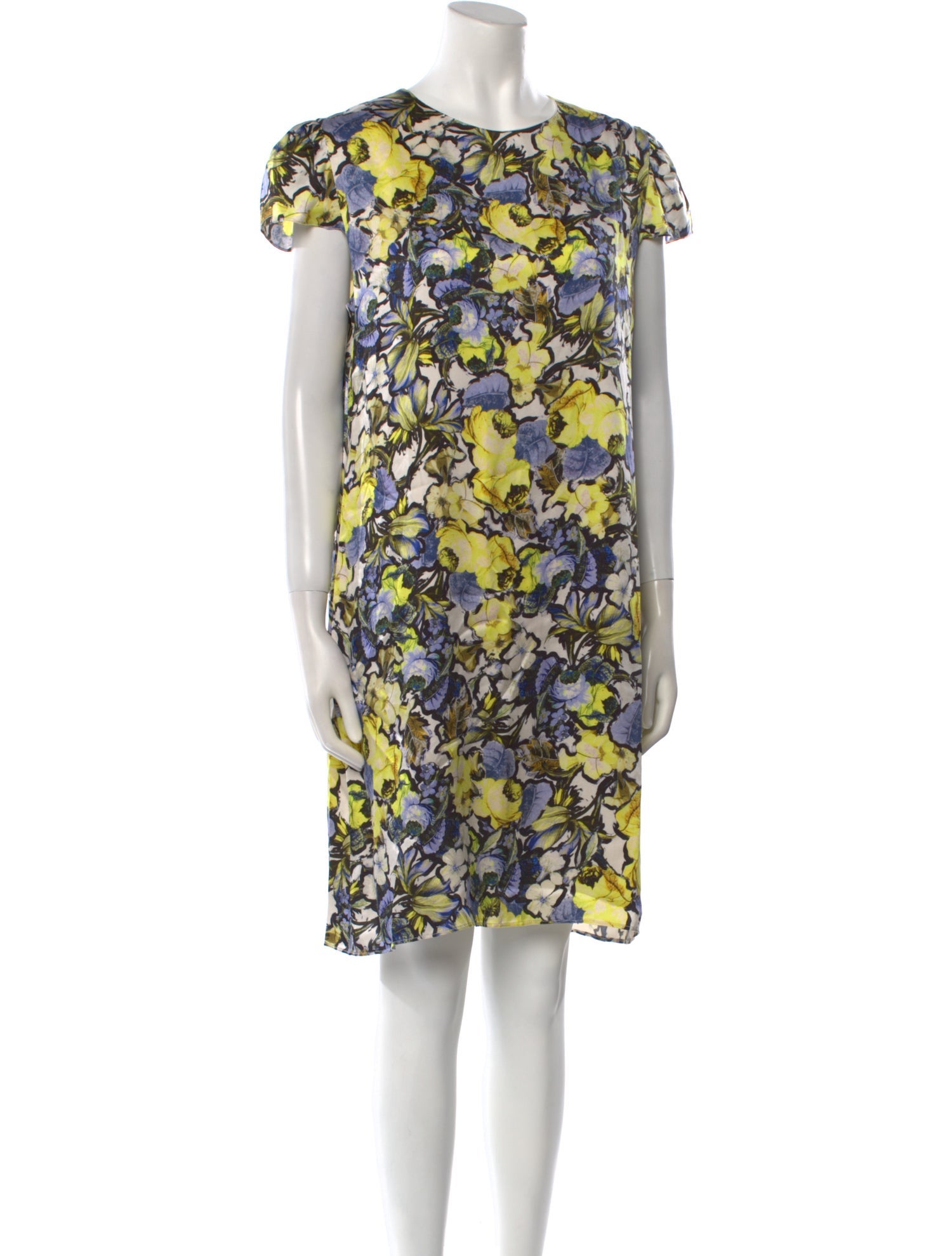 Erdem Silk Knee-Length Dress