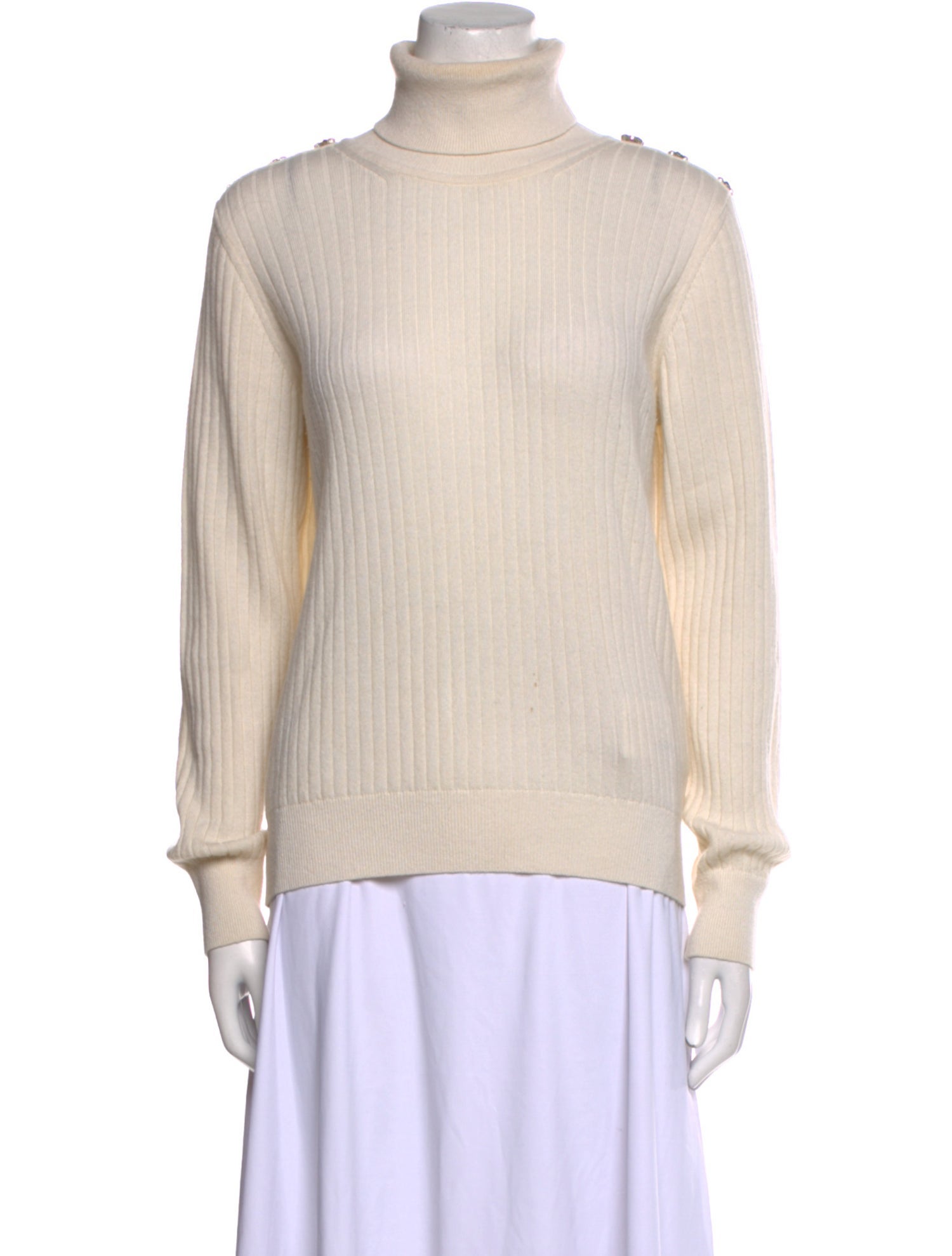 Erdem Merino Wool Turtleneck Sweater