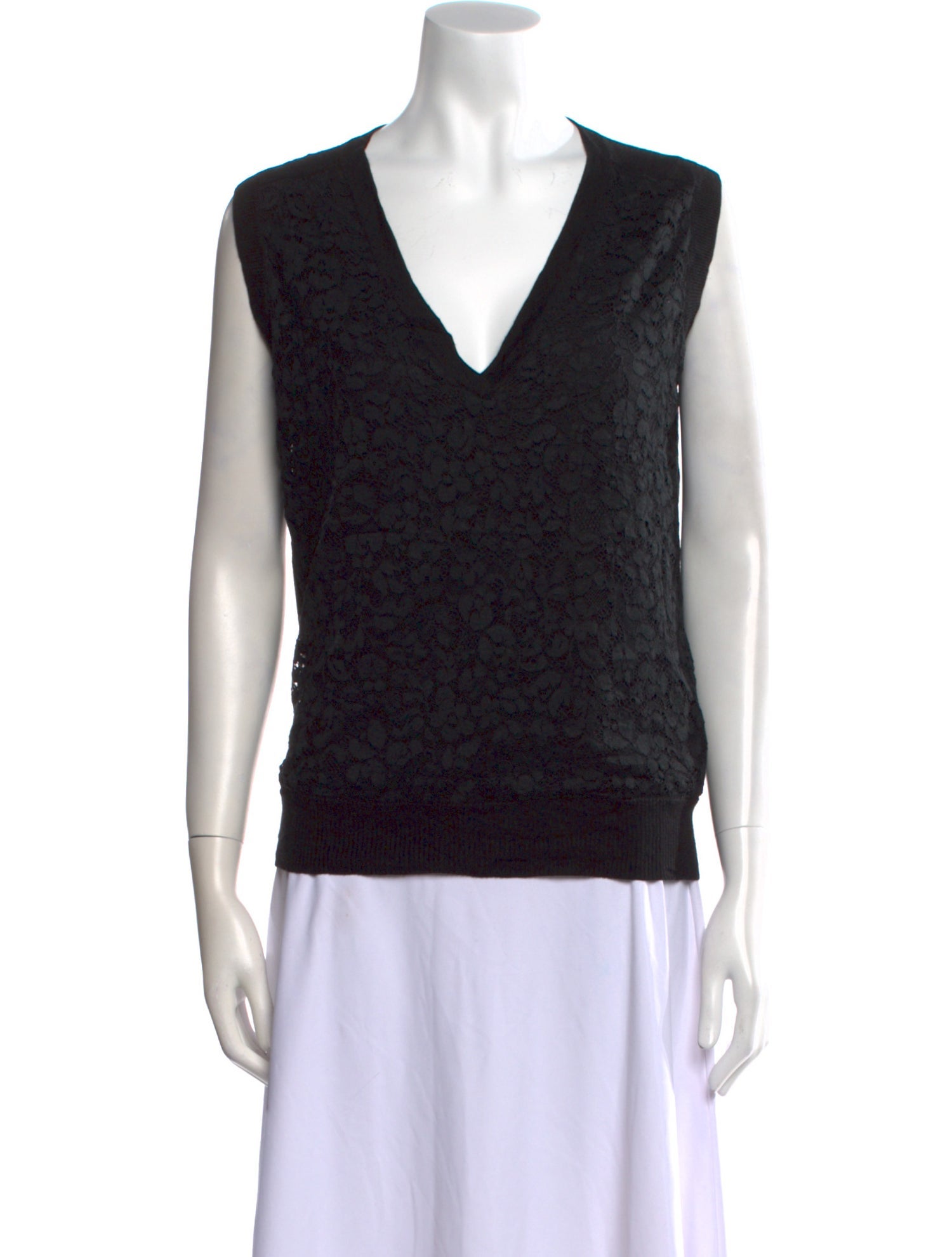 Erdem Wool V-Neck Sweater