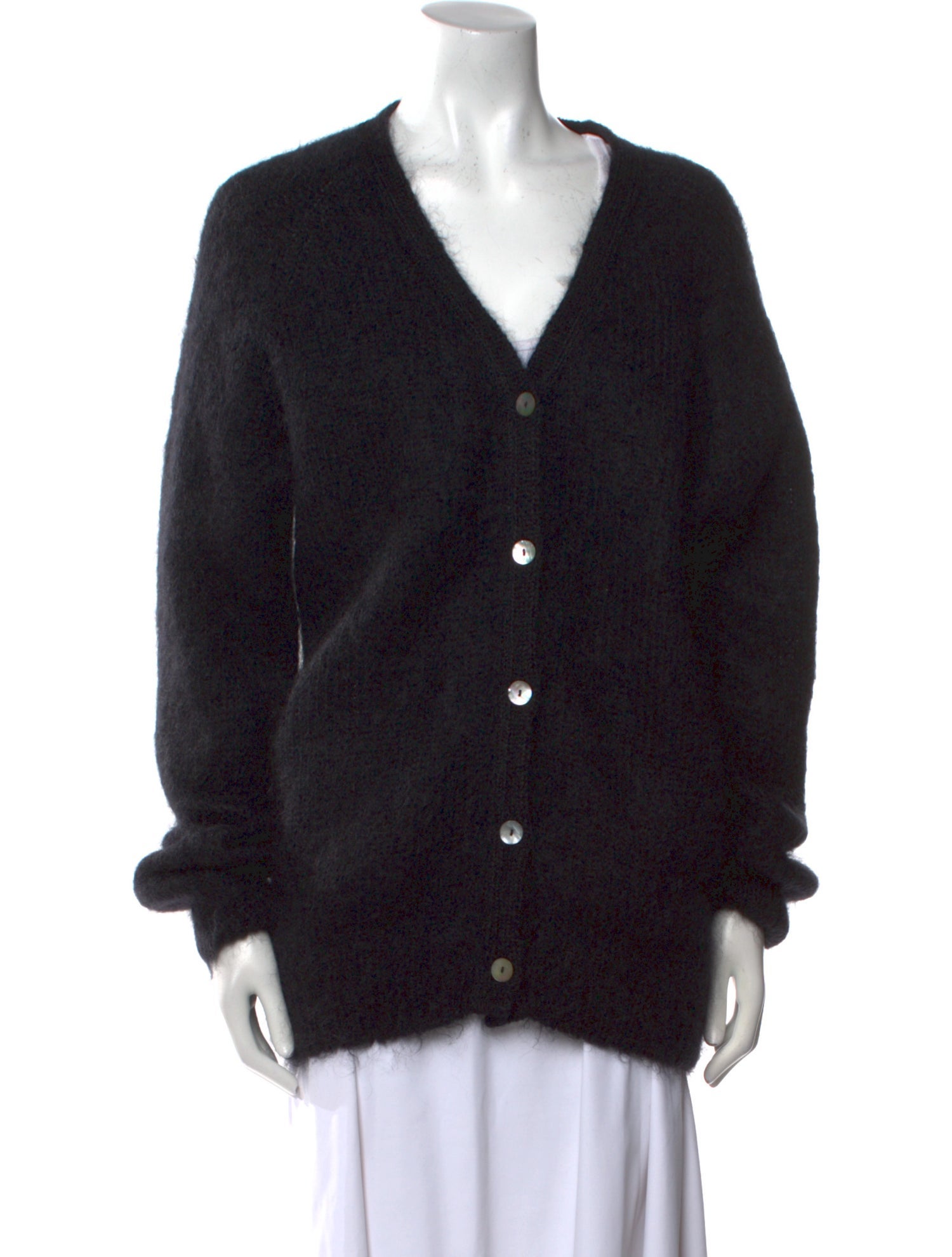 Erdem Mohair V-Neck Sweater