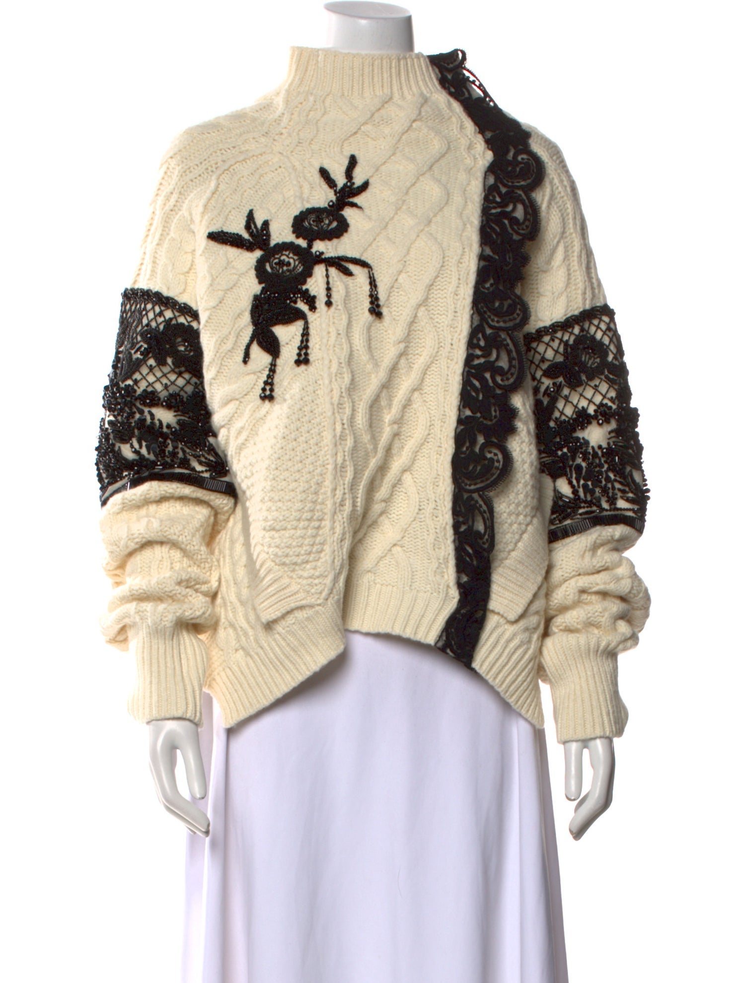 Erdem Wool Printed Sweater